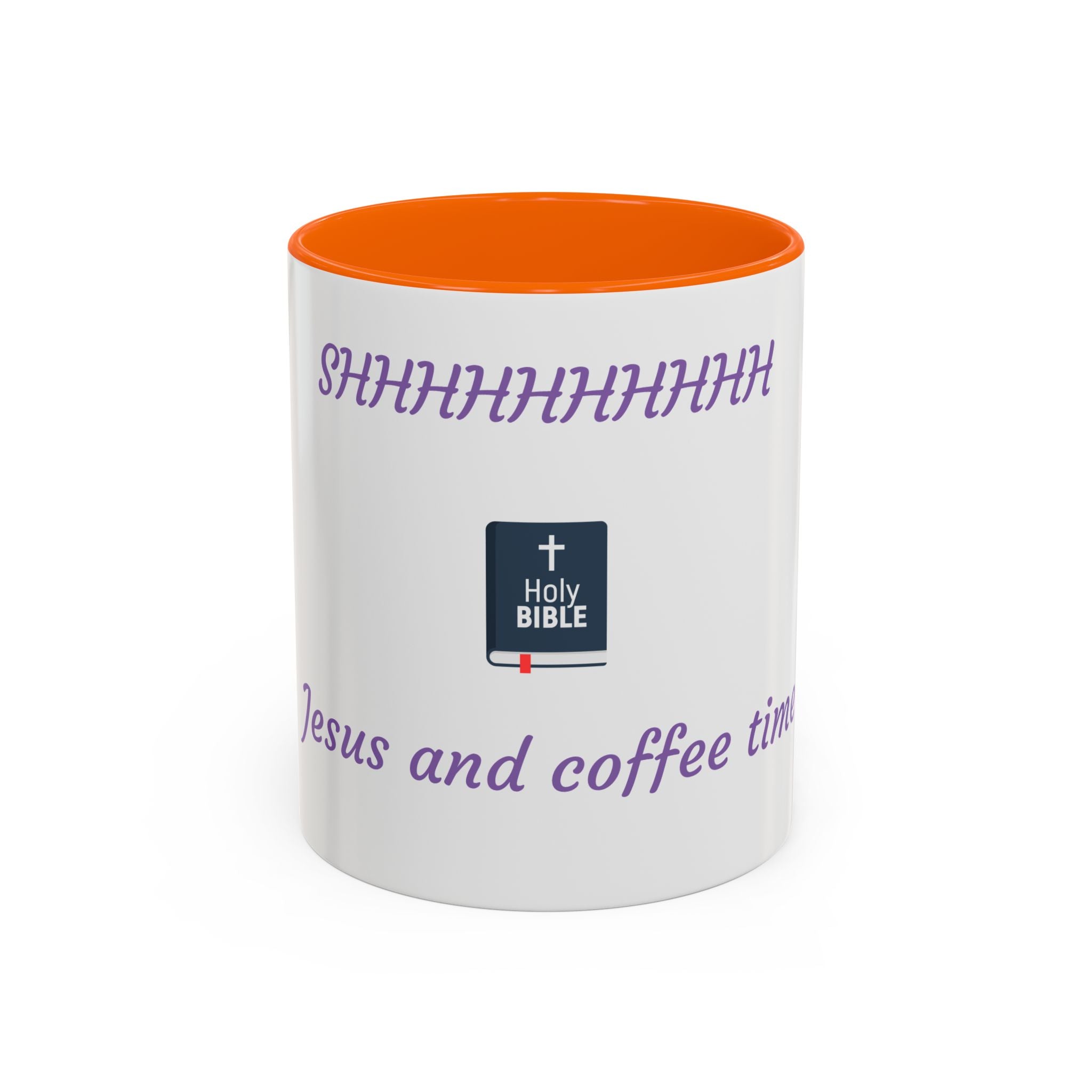 Coffee Time Bible Mug, Inspirational Gift for Coffee Lovers, Faith-Based Mug, Religious Drinkware, Christian Coffee Cup