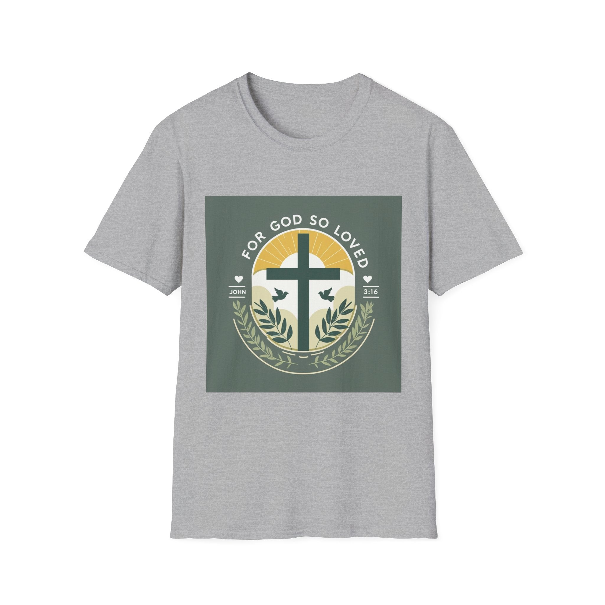 Faith-Inspired Unisex T-Shirt, Casual Wear, Religious Gift, Christian Apparel, Everyday Comfort, Spiritual Occasion