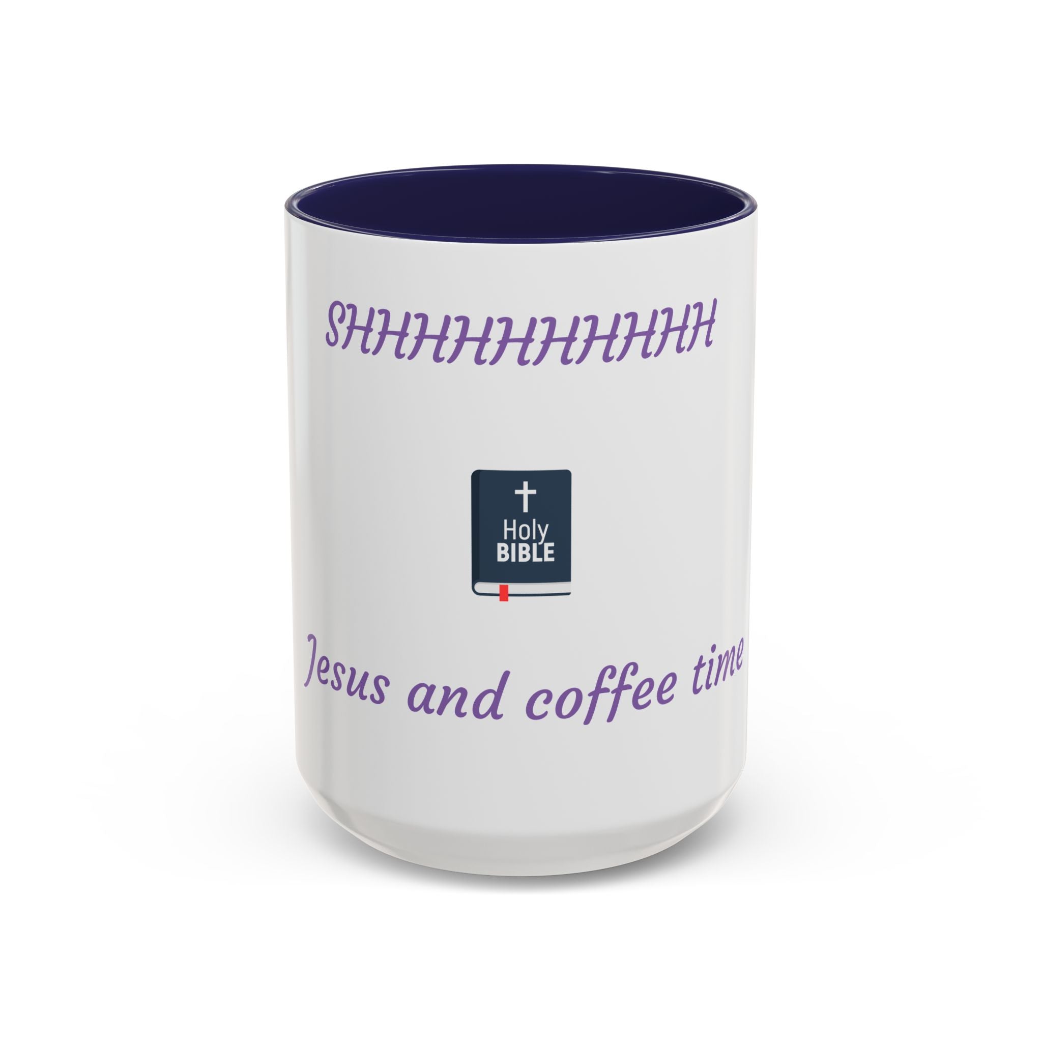 Coffee Time Bible Mug, Inspirational Gift for Coffee Lovers, Faith-Based Mug, Religious Drinkware, Christian Coffee Cup