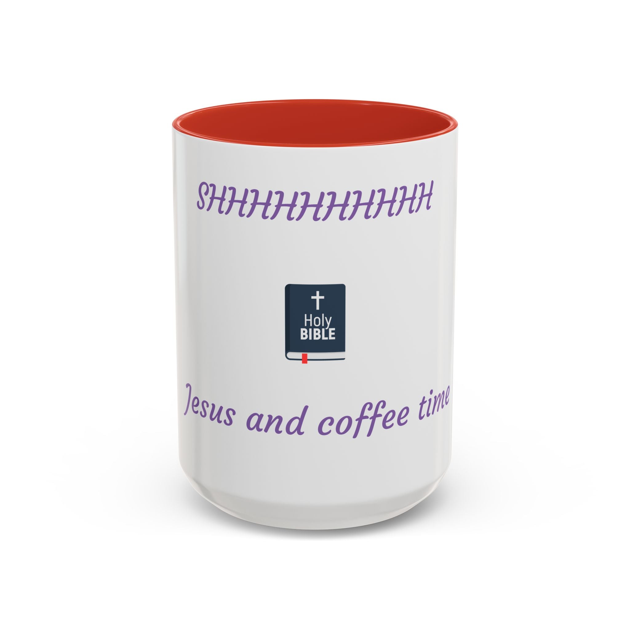 Coffee Time Bible Mug, Inspirational Gift for Coffee Lovers, Faith-Based Mug, Religious Drinkware, Christian Coffee Cup