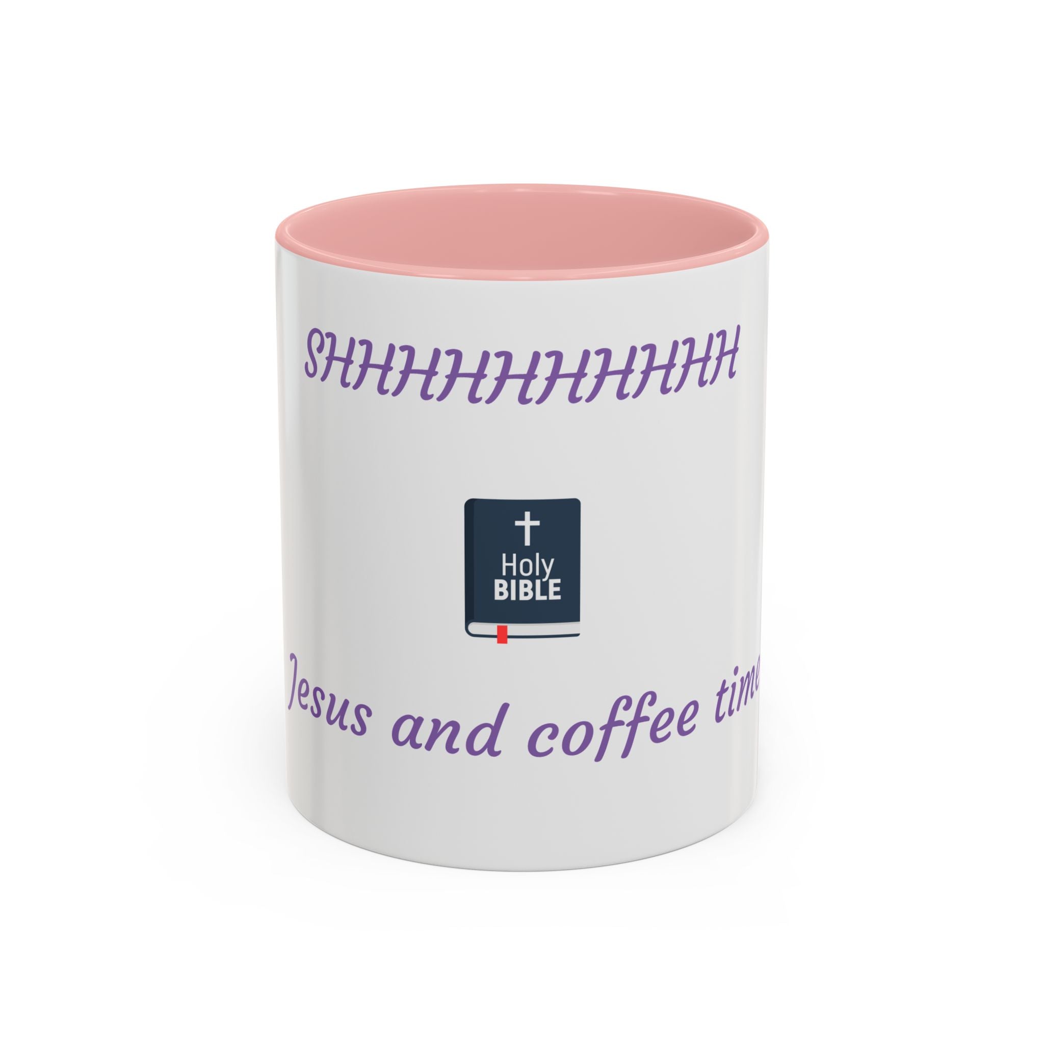 Coffee Time Bible Mug, Inspirational Gift for Coffee Lovers, Faith-Based Mug, Religious Drinkware, Christian Coffee Cup