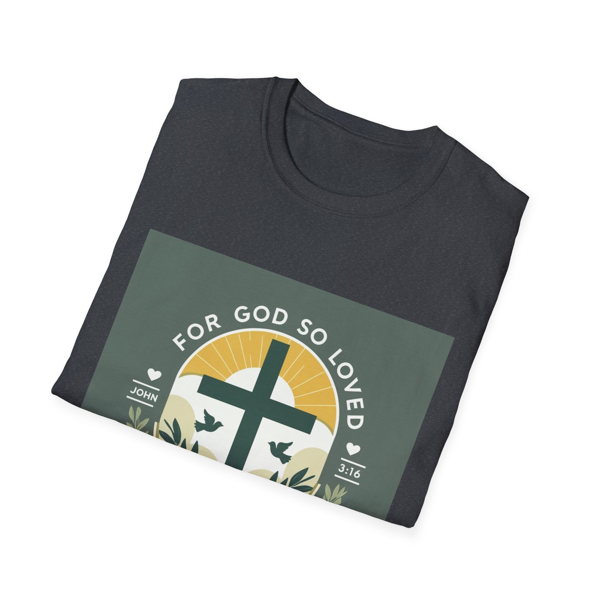 Faith-Inspired Unisex T-Shirt, Casual Wear, Religious Gift, Christian Apparel, Everyday Comfort, Spiritual Occasion