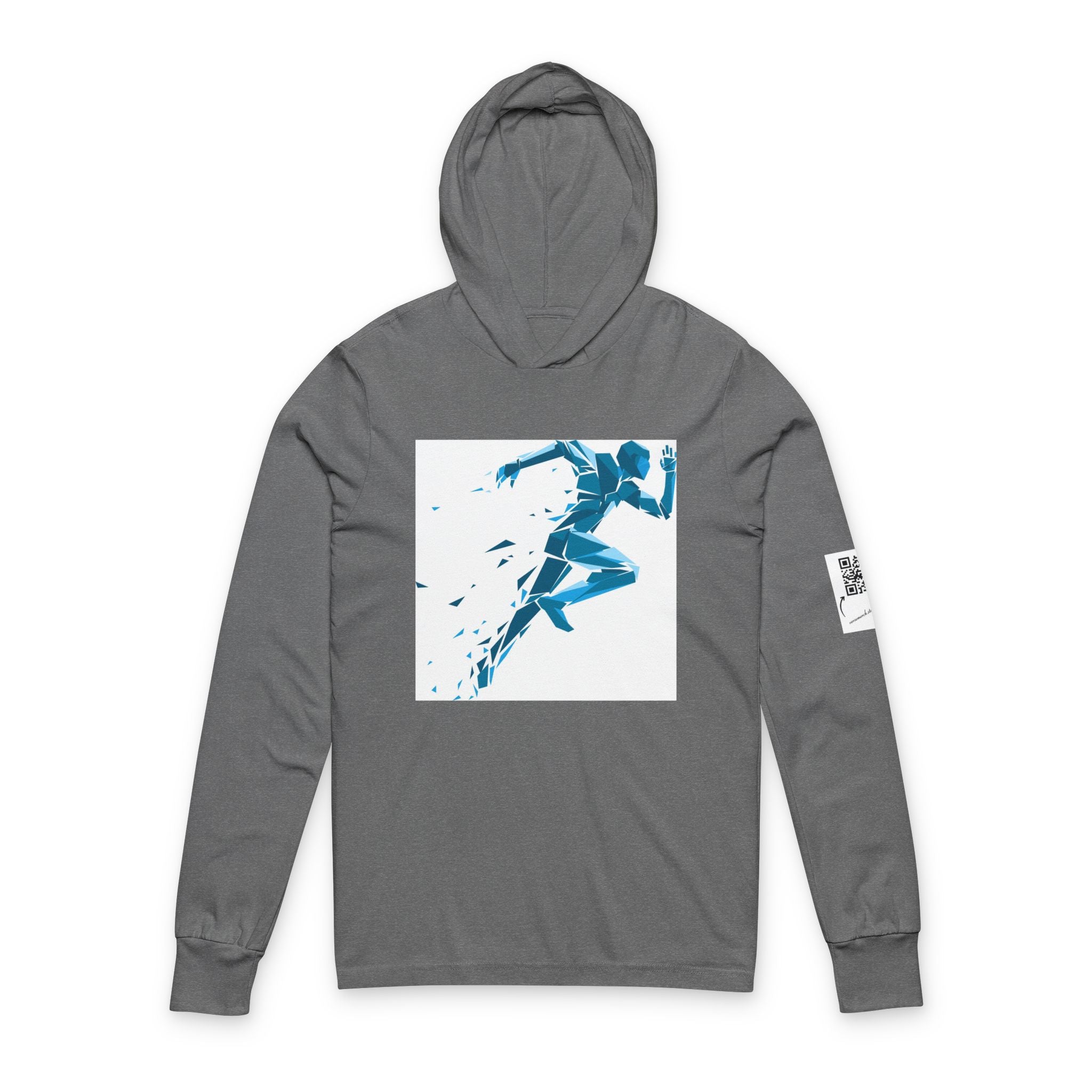 Motivational Unisex Hoodie Tee, Fitness Apparel, Running Hoodie, Inspirational Shirt, Gift for Athletes, Sportswear