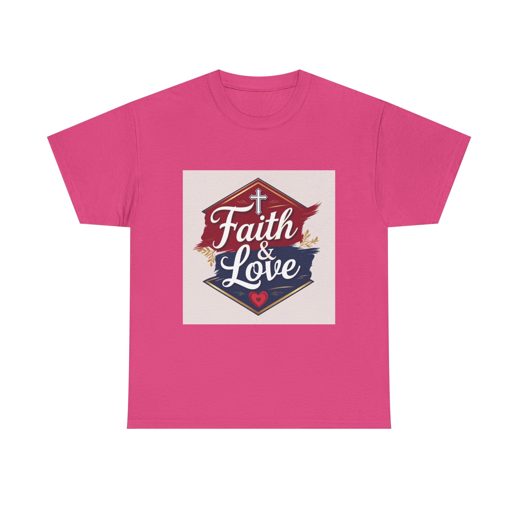 Faith & Love Unisex Heavy Cotton Tee - Inspirational Shirt for Daily Wear, Gift for Friends, Faith-Based Apparel, Casual Wear, [...]