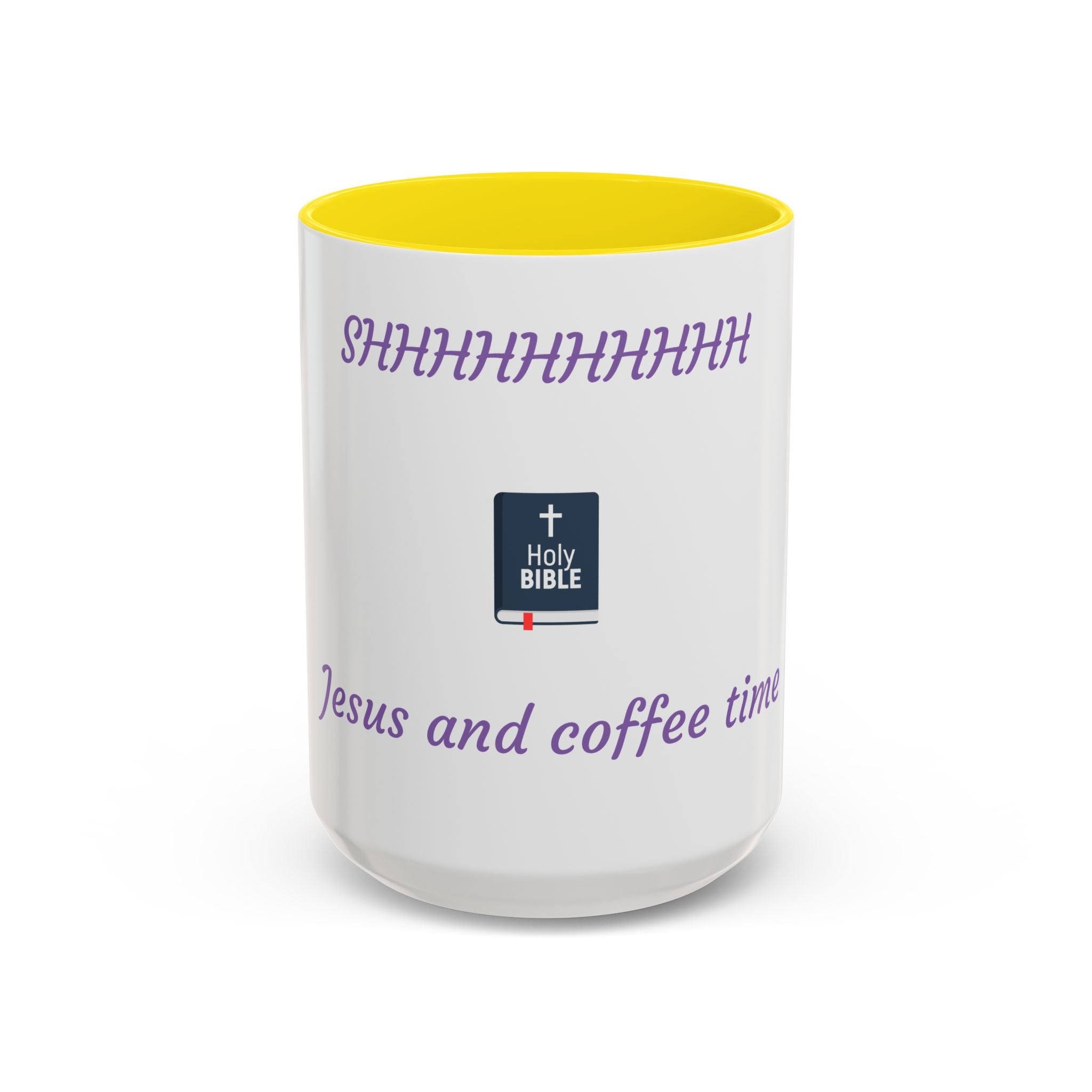 Coffee Time Bible Mug, Inspirational Gift for Coffee Lovers, Faith-Based Mug, Religious Drinkware, Christian Coffee Cup