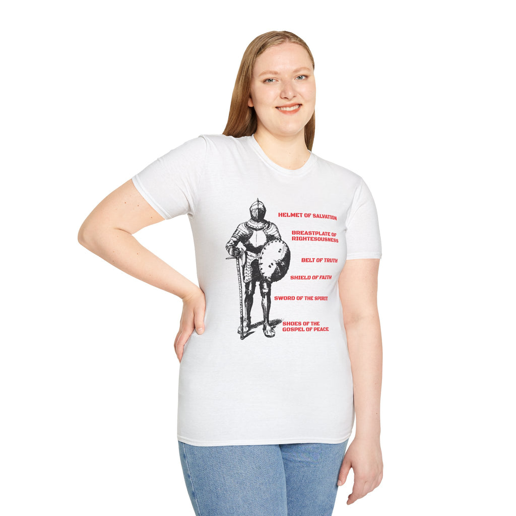 Christian Armor Unisex Softstyle T-Shirt, Inspirational Tee, Faith-Based Apparel, Perfect Gift for Believers, Church Events, Spiritual [...]