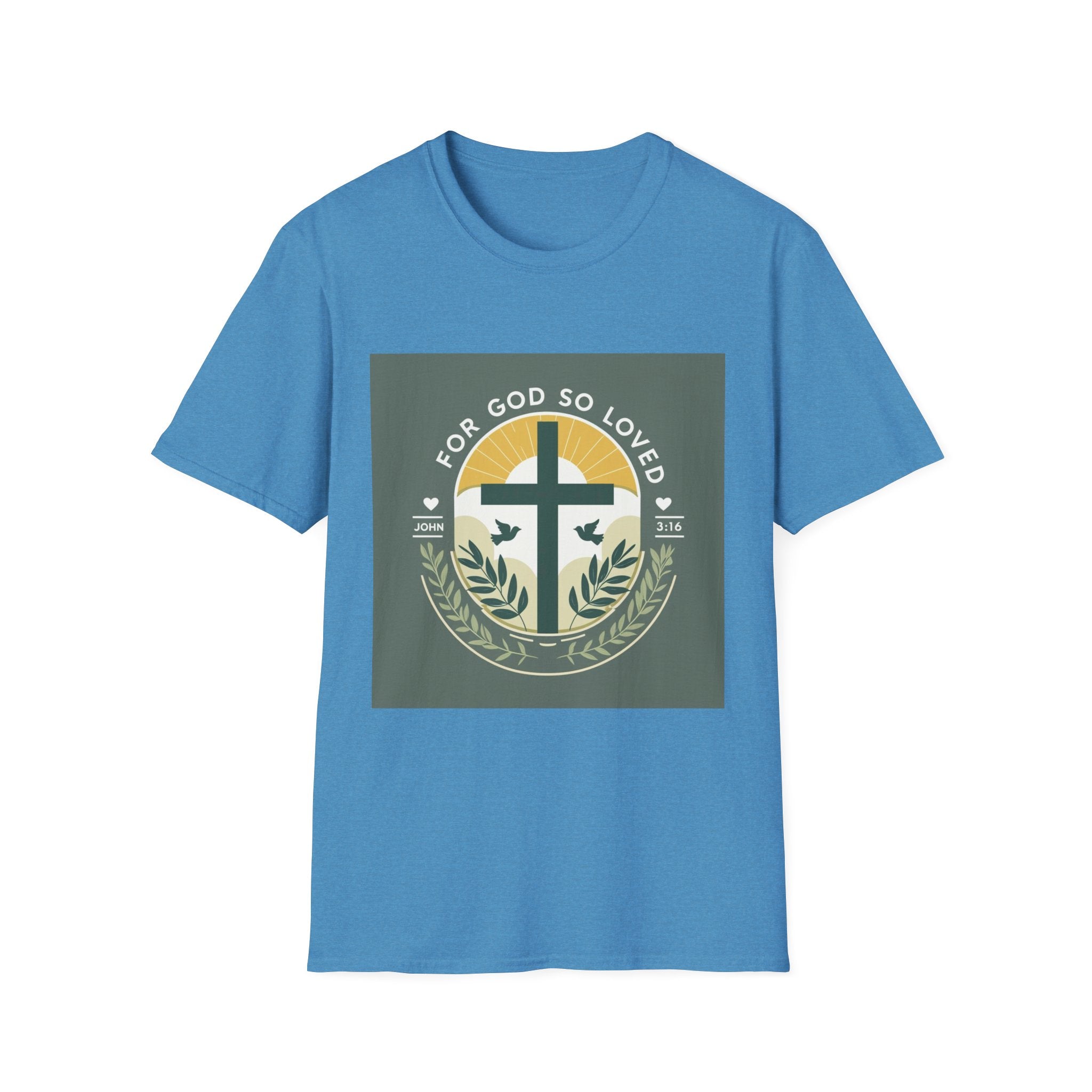 Faith-Inspired Unisex T-Shirt, Casual Wear, Religious Gift, Christian Apparel, Everyday Comfort, Spiritual Occasion