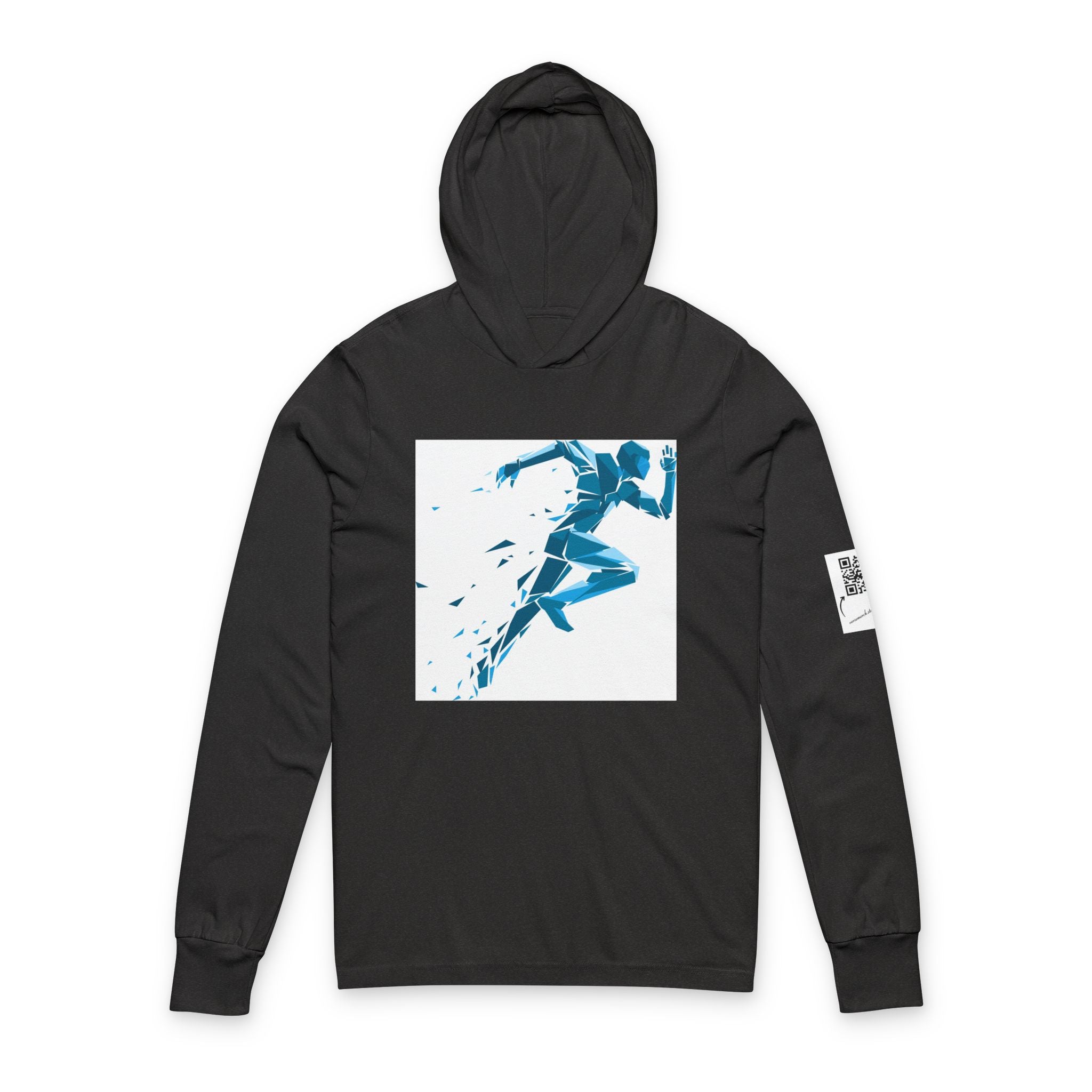 Motivational Unisex Hoodie Tee, Fitness Apparel, Running Hoodie, Inspirational Shirt, Gift for Athletes, Sportswear