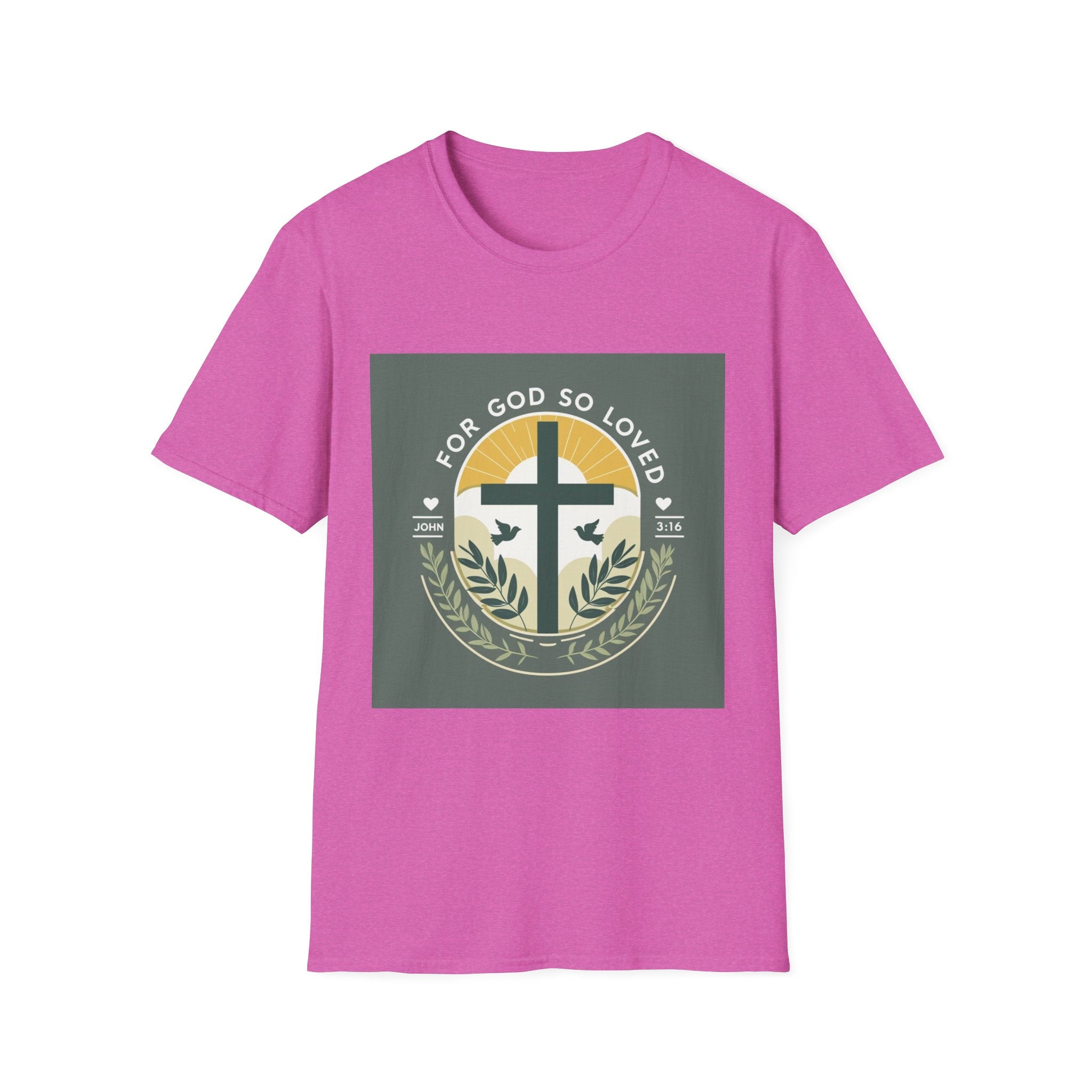 Faith-Inspired Unisex T-Shirt, Casual Wear, Religious Gift, Christian Apparel, Everyday Comfort, Spiritual Occasion