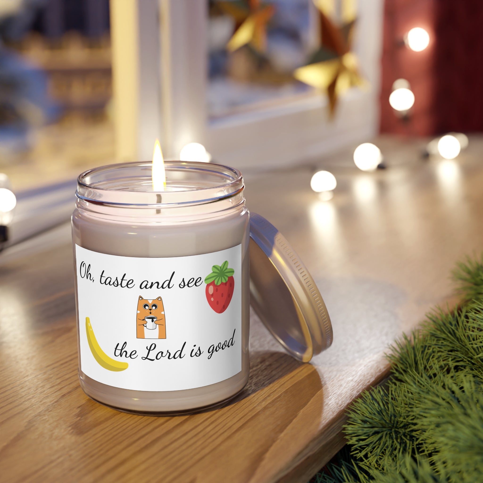 Joyful Scented Soy Candles, Scented Candle Gift, Home Fragrance, Christian Decor, Relaxation Decor