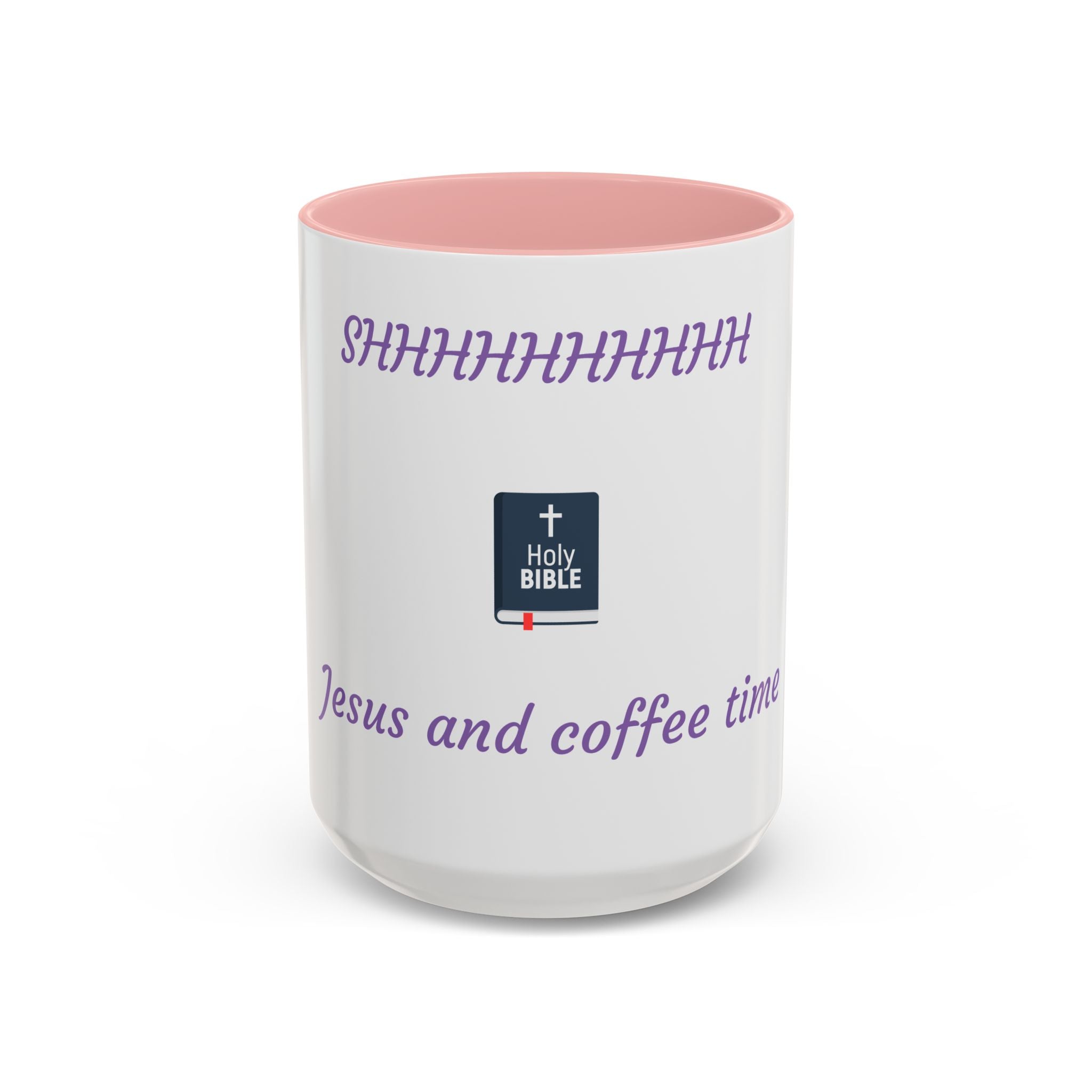 Coffee Time Bible Mug, Inspirational Gift for Coffee Lovers, Faith-Based Mug, Religious Drinkware, Christian Coffee Cup