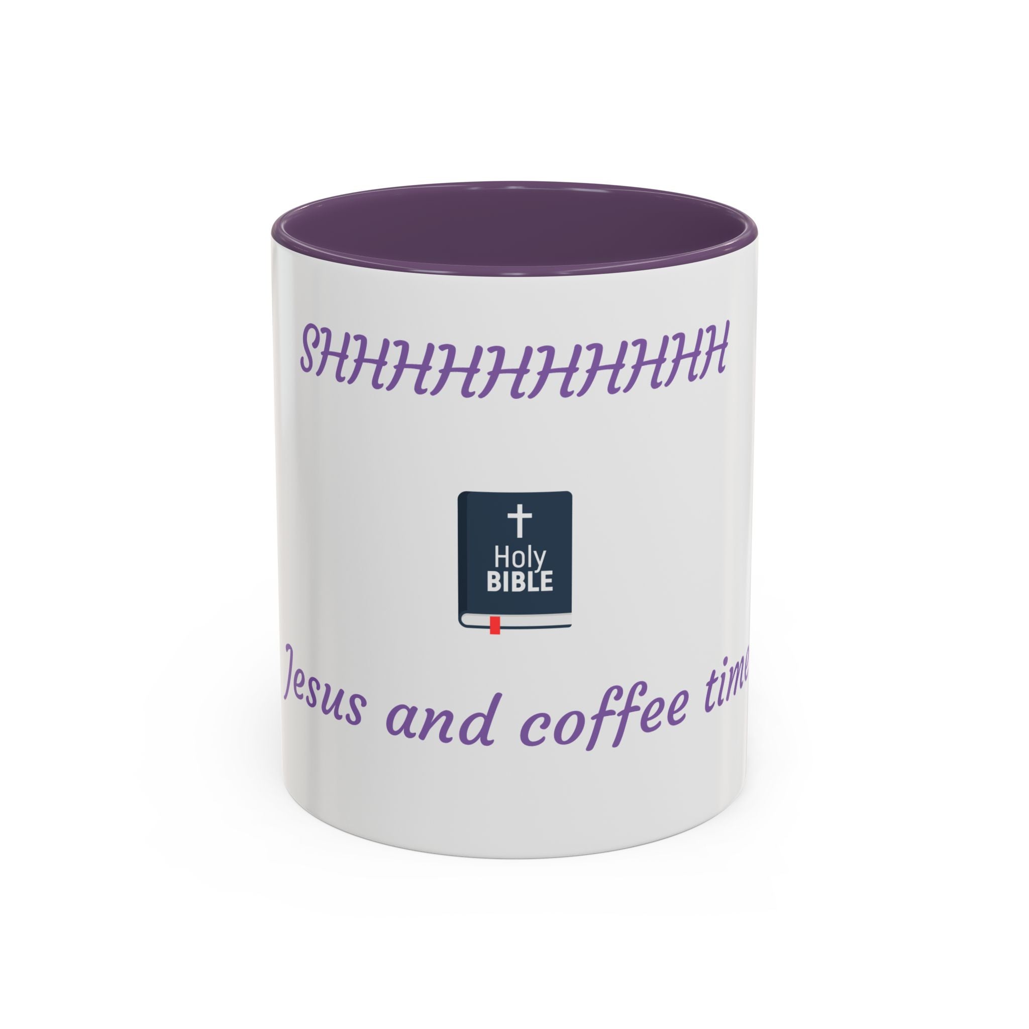 Coffee Time Bible Mug, Inspirational Gift for Coffee Lovers, Faith-Based Mug, Religious Drinkware, Christian Coffee Cup