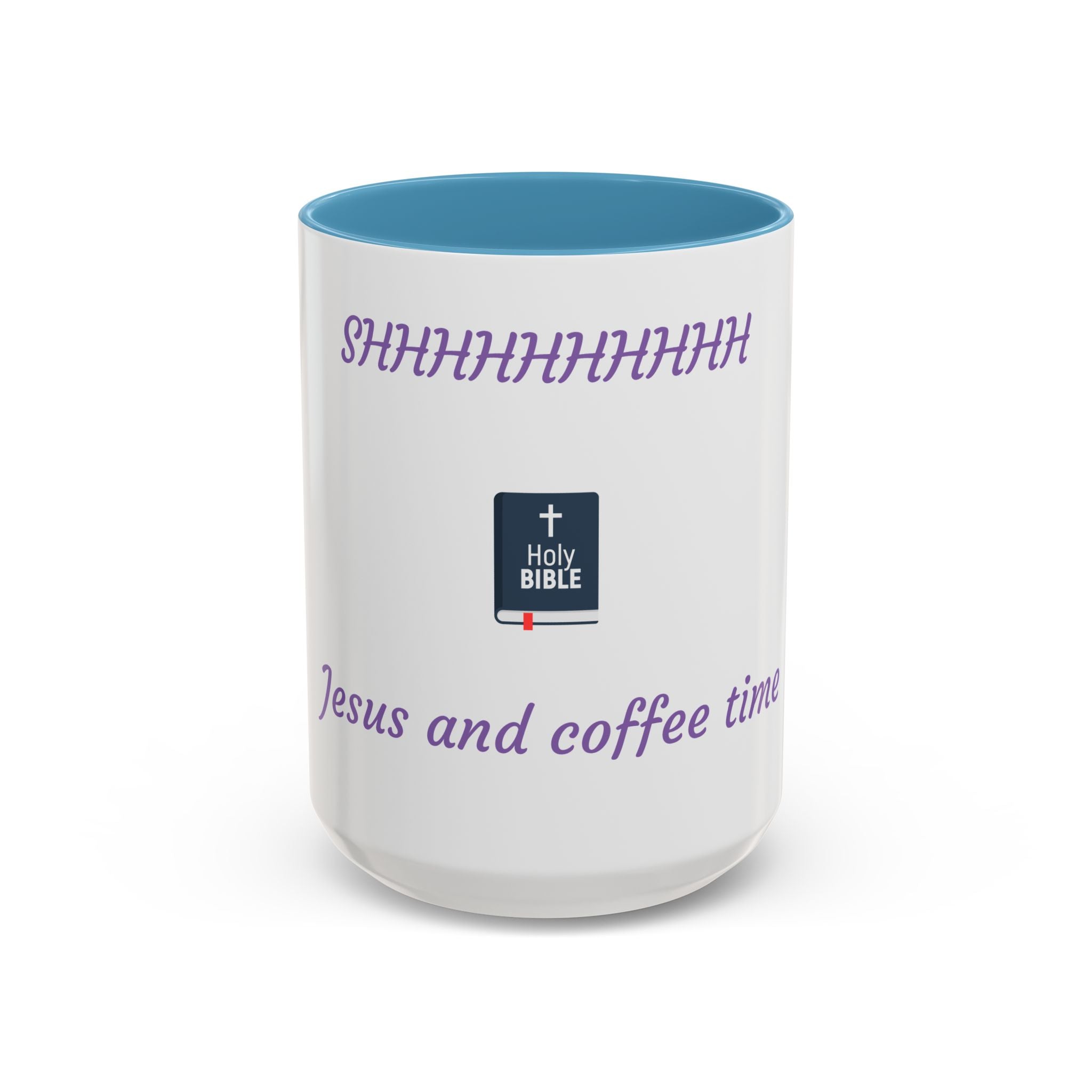 Coffee Time Bible Mug, Inspirational Gift for Coffee Lovers, Faith-Based Mug, Religious Drinkware, Christian Coffee Cup