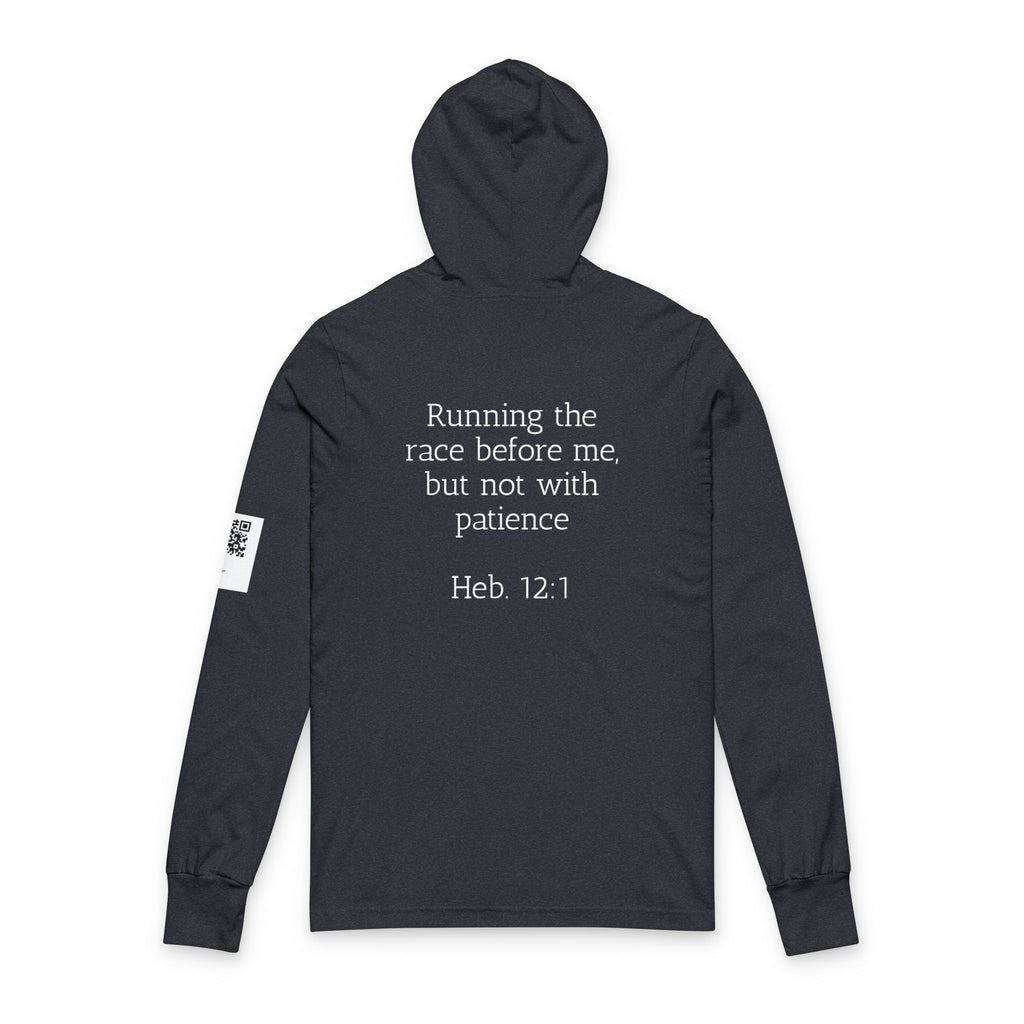 Motivational Unisex Hoodie Tee, Fitness Apparel, Running Hoodie, Inspirational Shirt, Gift for Athletes, Sportswear