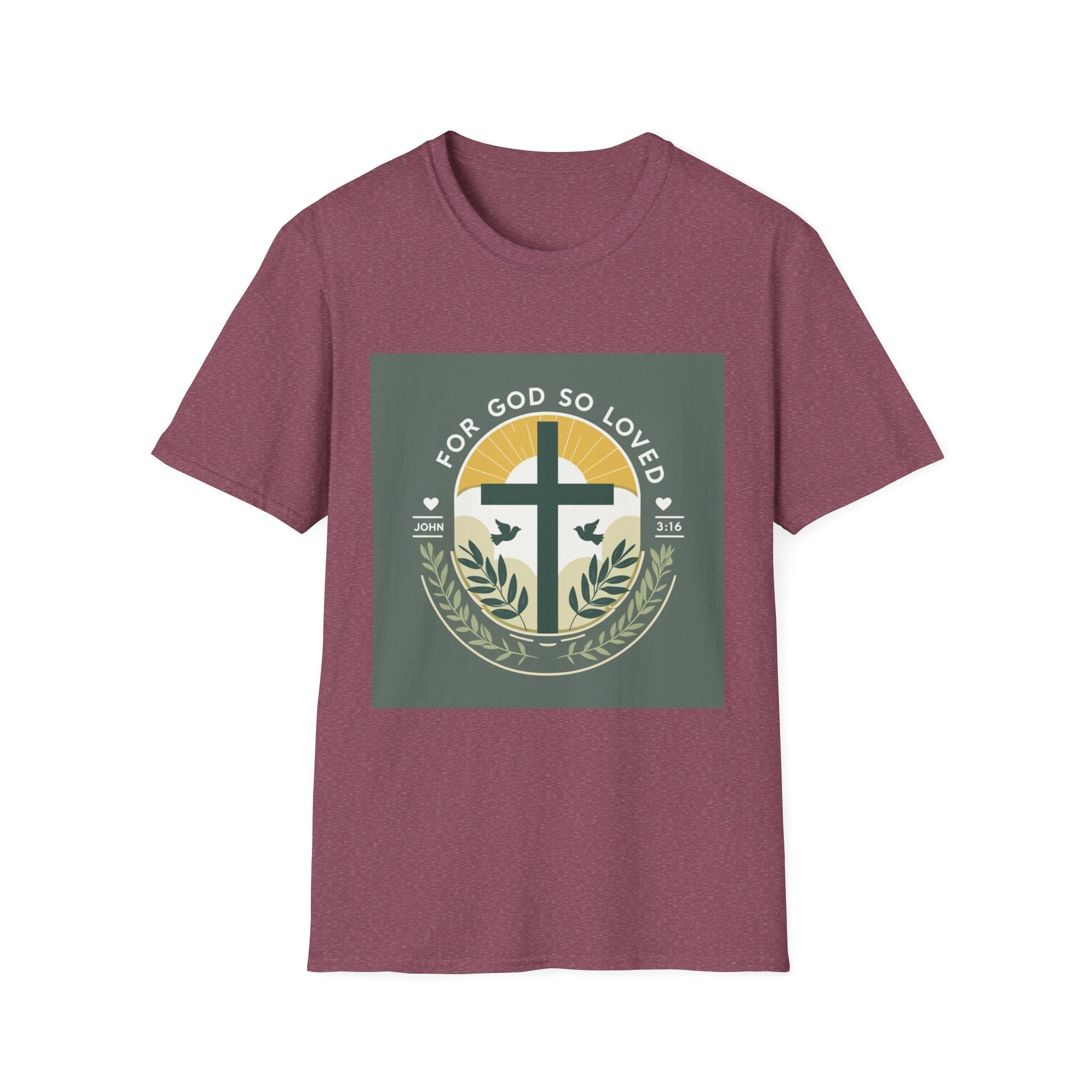 Faith-Inspired Unisex T-Shirt, Casual Wear, Religious Gift, Christian Apparel, Everyday Comfort, Spiritual Occasion