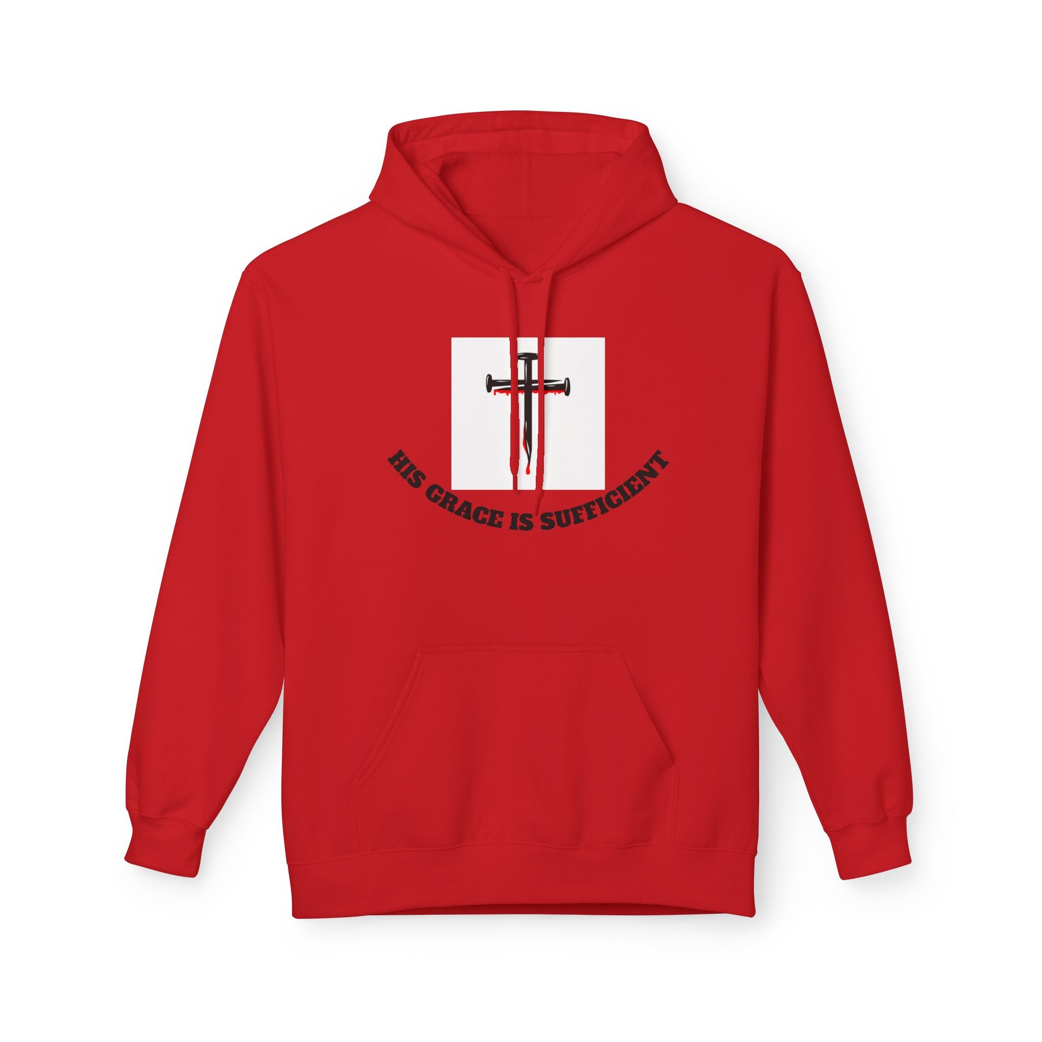 Inspirational Faith Hoodie, Unisex Warm Fleece Sweatshirt, Christian Apparel, Gift for Believers, Cozy Everyday Wear