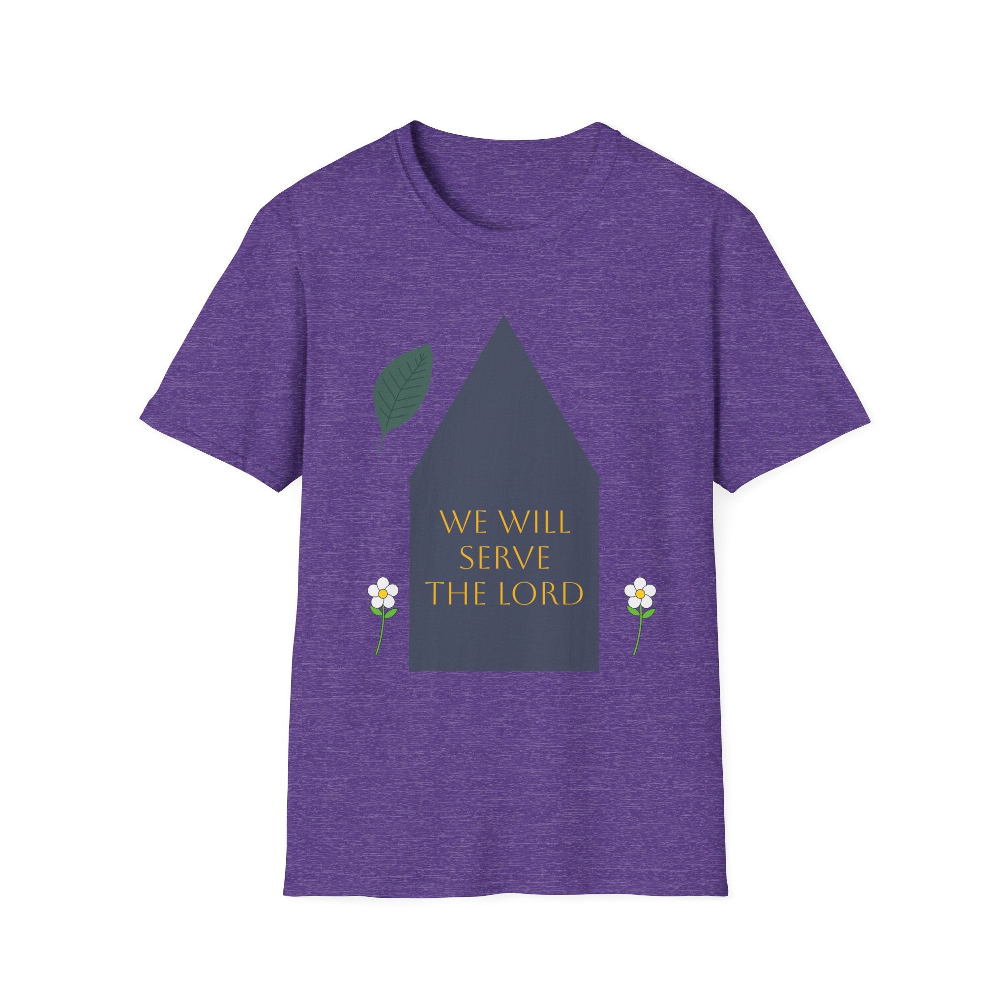 Faith-Inspired Unisex Softstyle T-Shirt | Serve the Lord Graphic Tee, Casual Faith Fashion, Church Gathering Top, Inspirational Gift, [...]