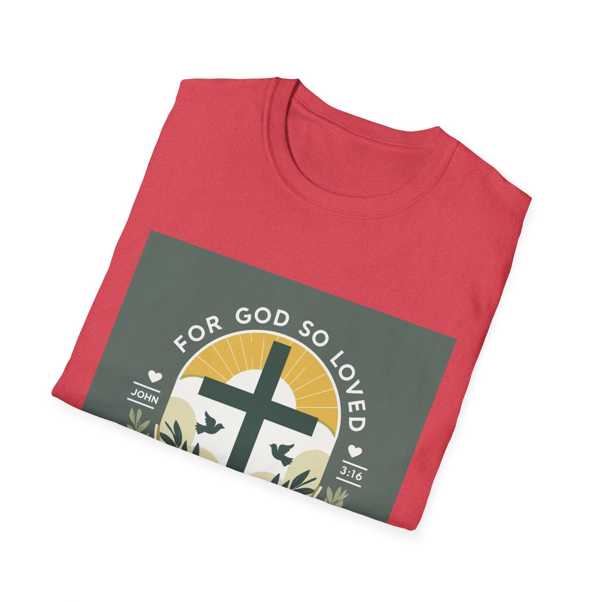Faith-Inspired Unisex T-Shirt, Casual Wear, Religious Gift, Christian Apparel, Everyday Comfort, Spiritual Occasion
