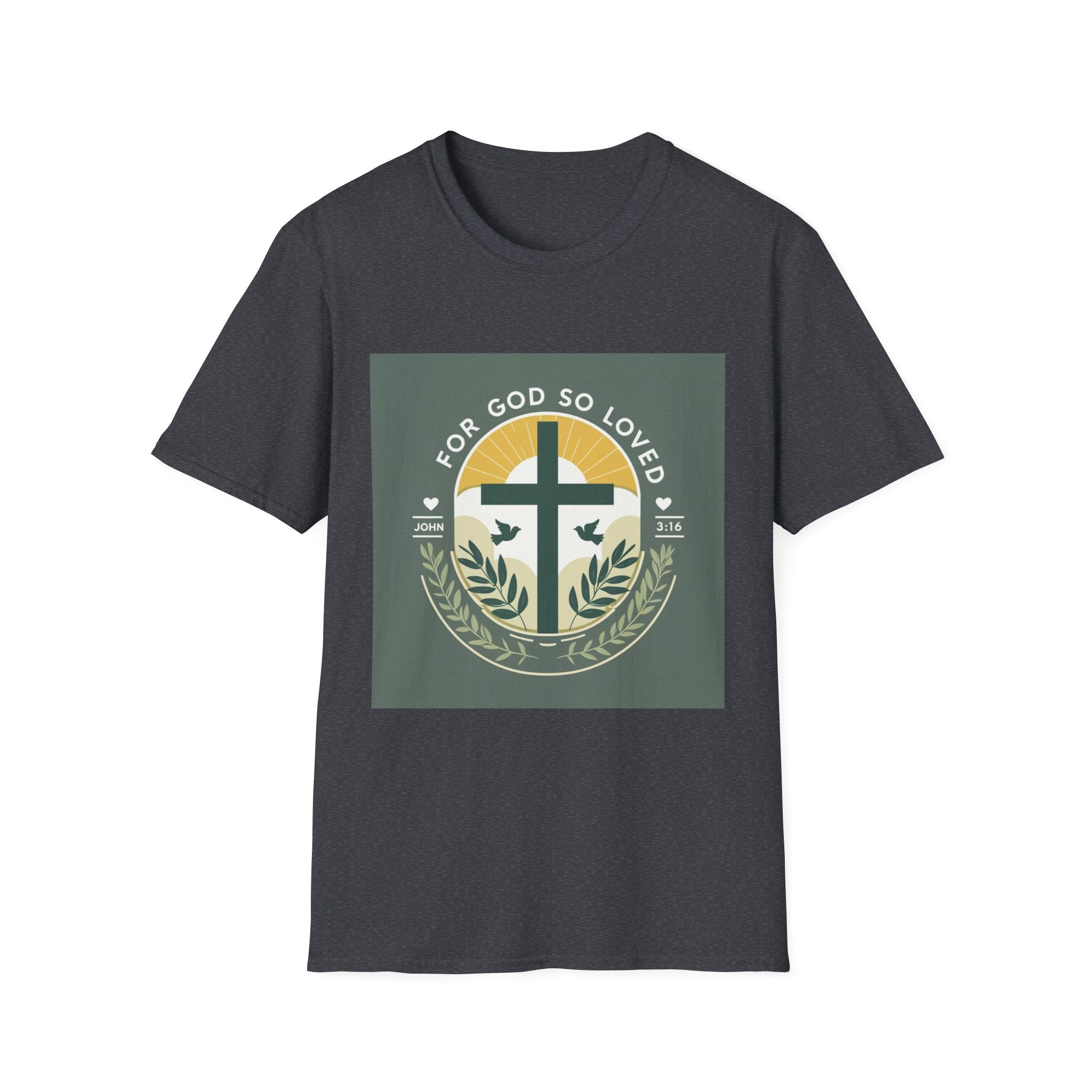 Faith-Inspired Unisex T-Shirt, Casual Wear, Religious Gift, Christian Apparel, Everyday Comfort, Spiritual Occasion