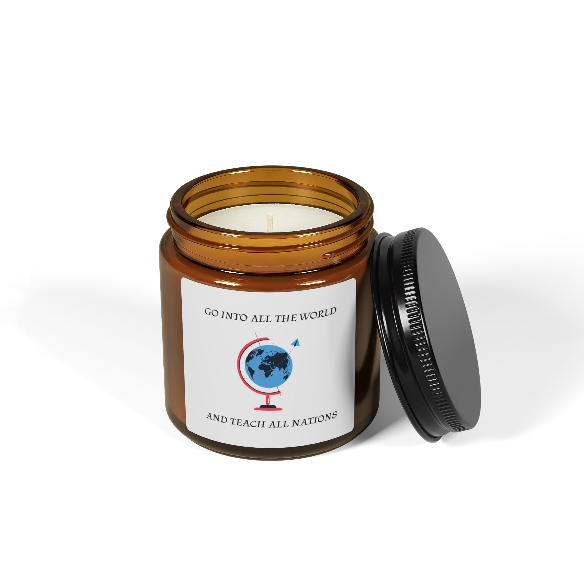 Inspire the World Scented Soy Candle, Eco-Friendly Home Decor, Gift for Teachers, Unique Graduation Gift, Aromatherapy Candle, [...]