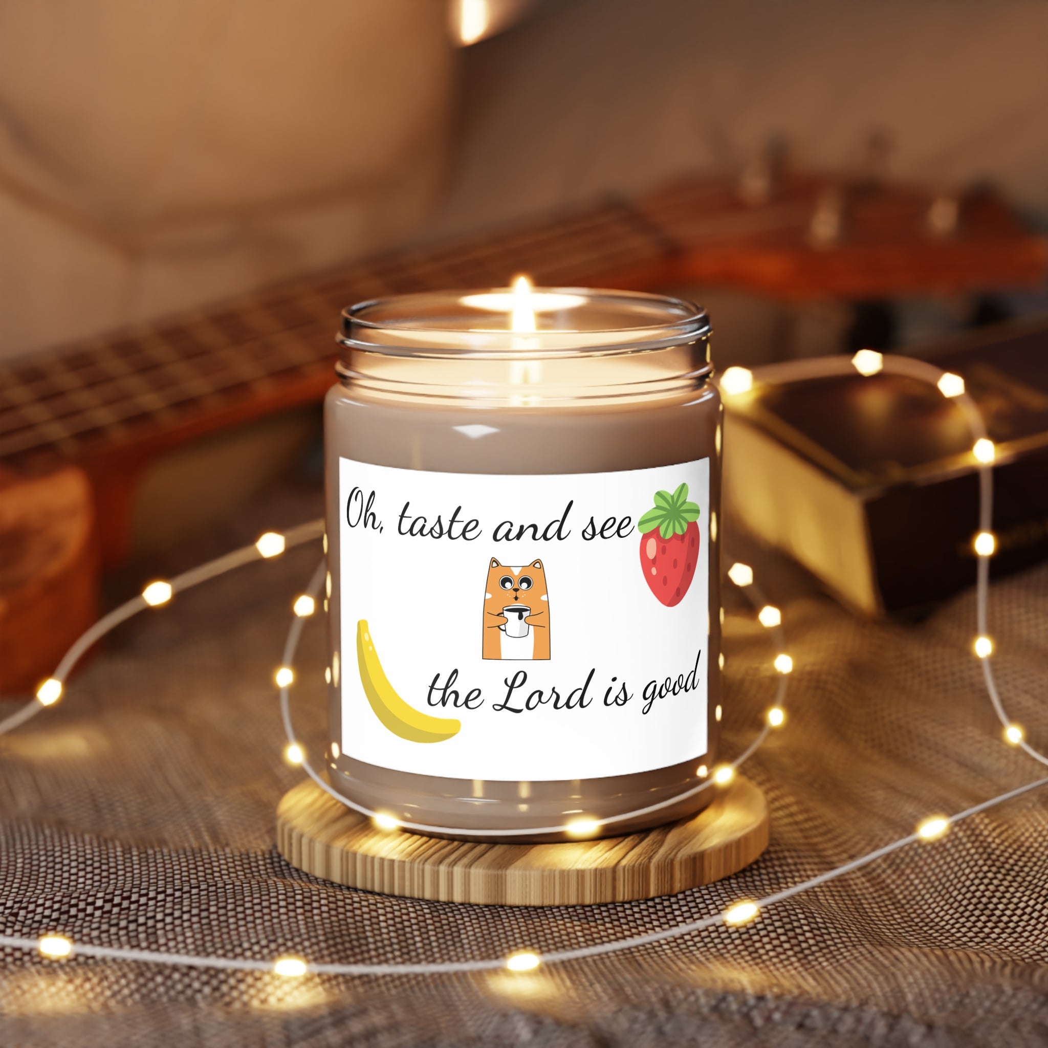 Joyful Scented Soy Candles, Scented Candle Gift, Home Fragrance, Christian Decor, Relaxation Decor