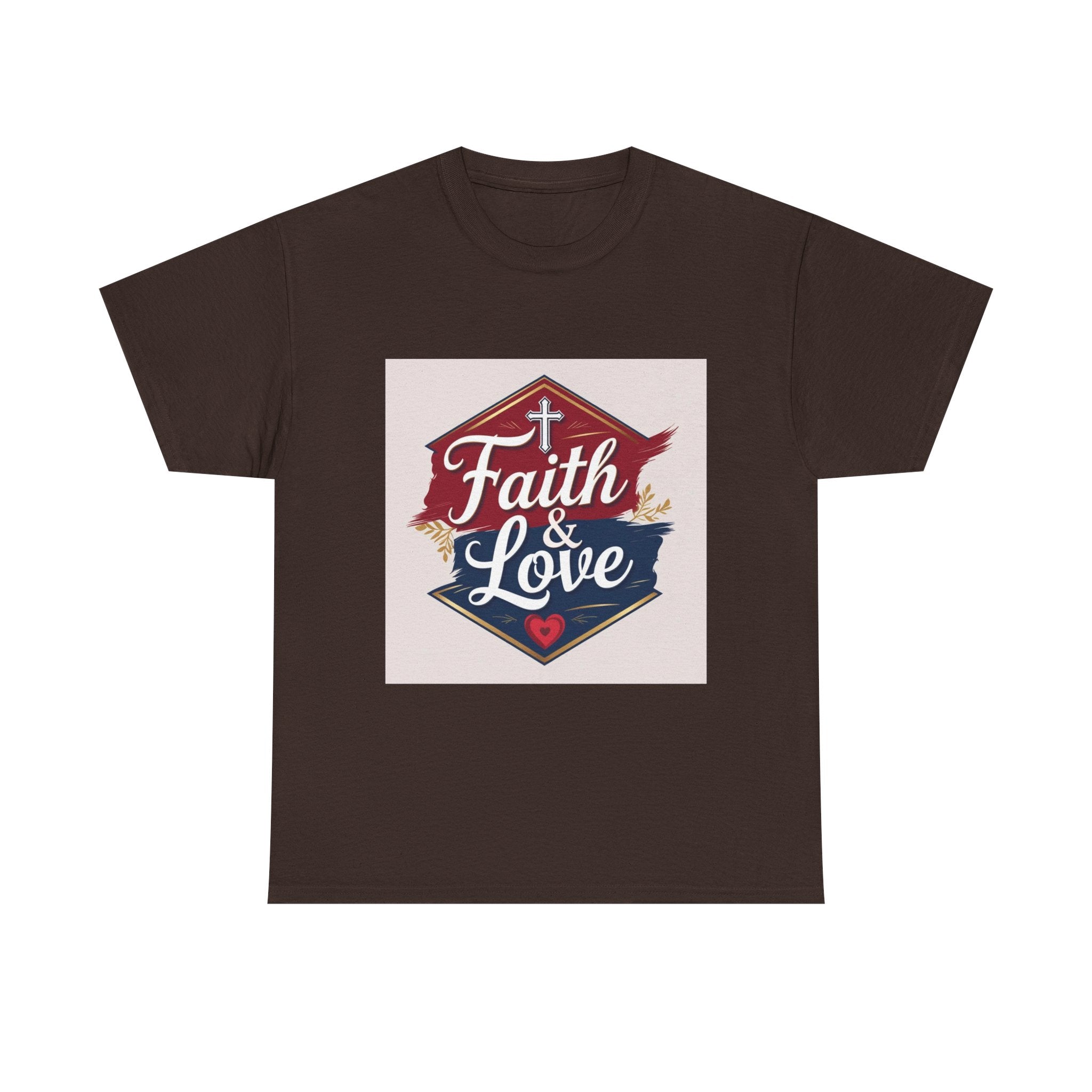 Faith & Love Unisex Heavy Cotton Tee - Inspirational Shirt for Daily Wear, Gift for Friends, Faith-Based Apparel, Casual Wear, [...]