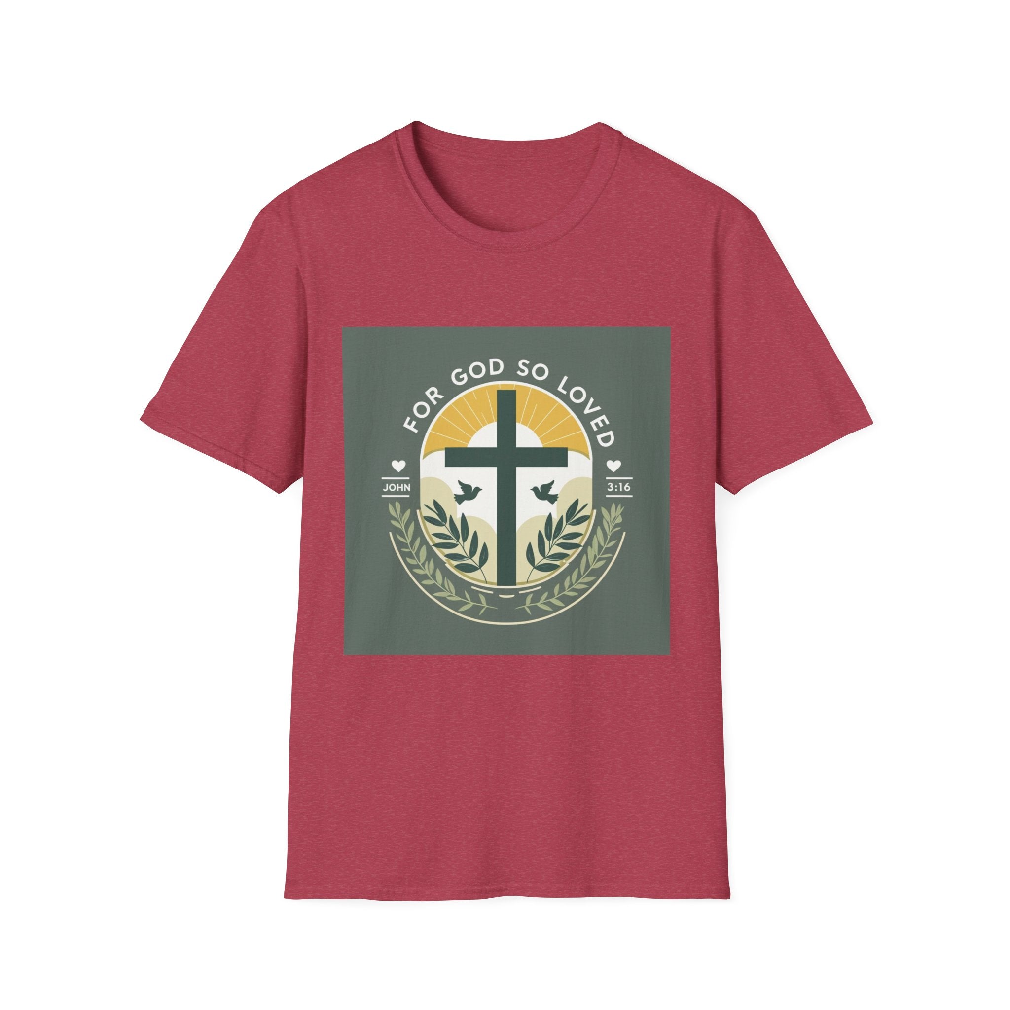 Faith-Inspired Unisex T-Shirt, Casual Wear, Religious Gift, Christian Apparel, Everyday Comfort, Spiritual Occasion