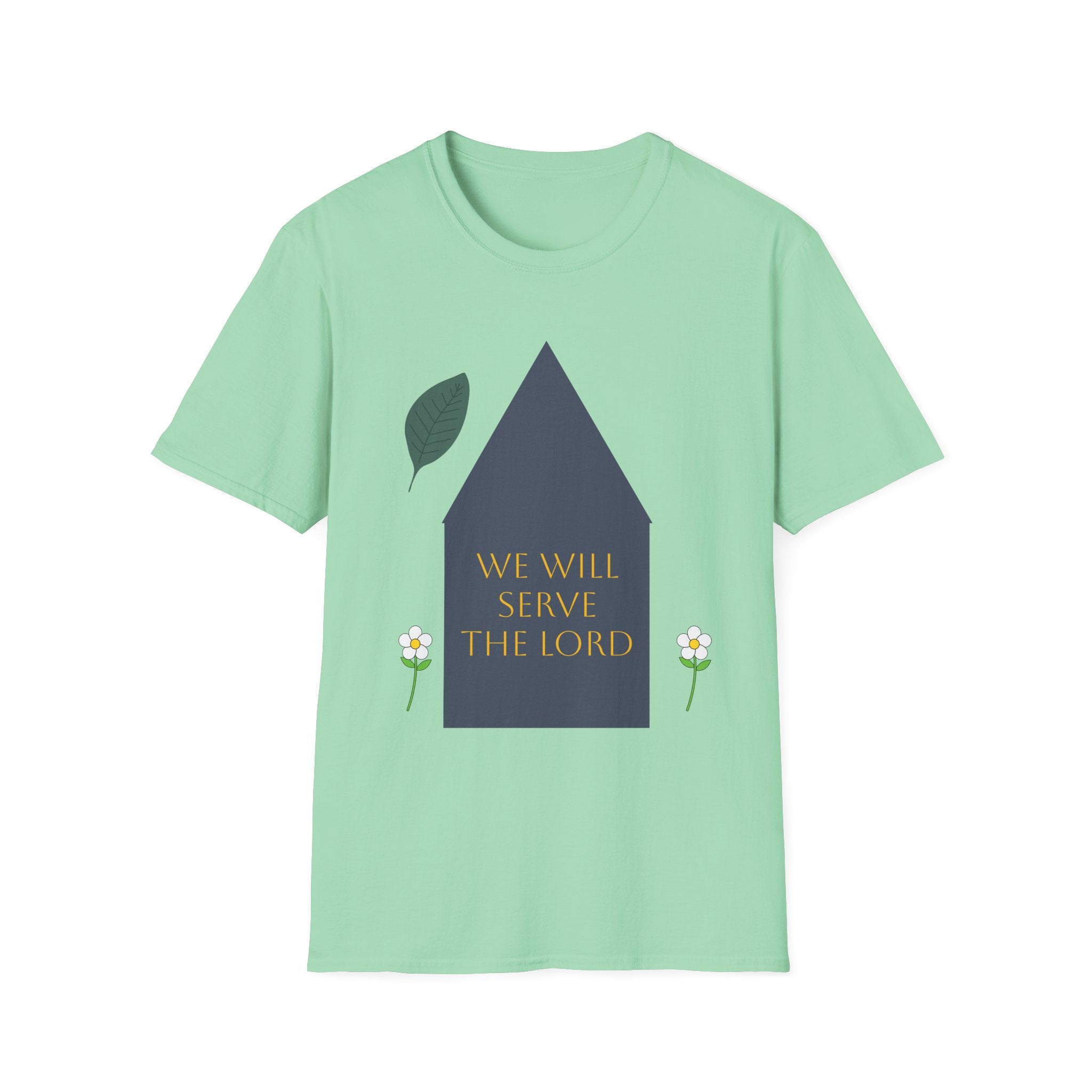 Faith-Inspired Unisex Softstyle T-Shirt | Serve the Lord Graphic Tee, Casual Faith Fashion, Church Gathering Top, Inspirational Gift, [...]
