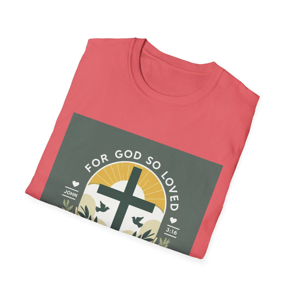 Faith-Inspired Unisex T-Shirt, Casual Wear, Religious Gift, Christian Apparel, Everyday Comfort, Spiritual Occasion