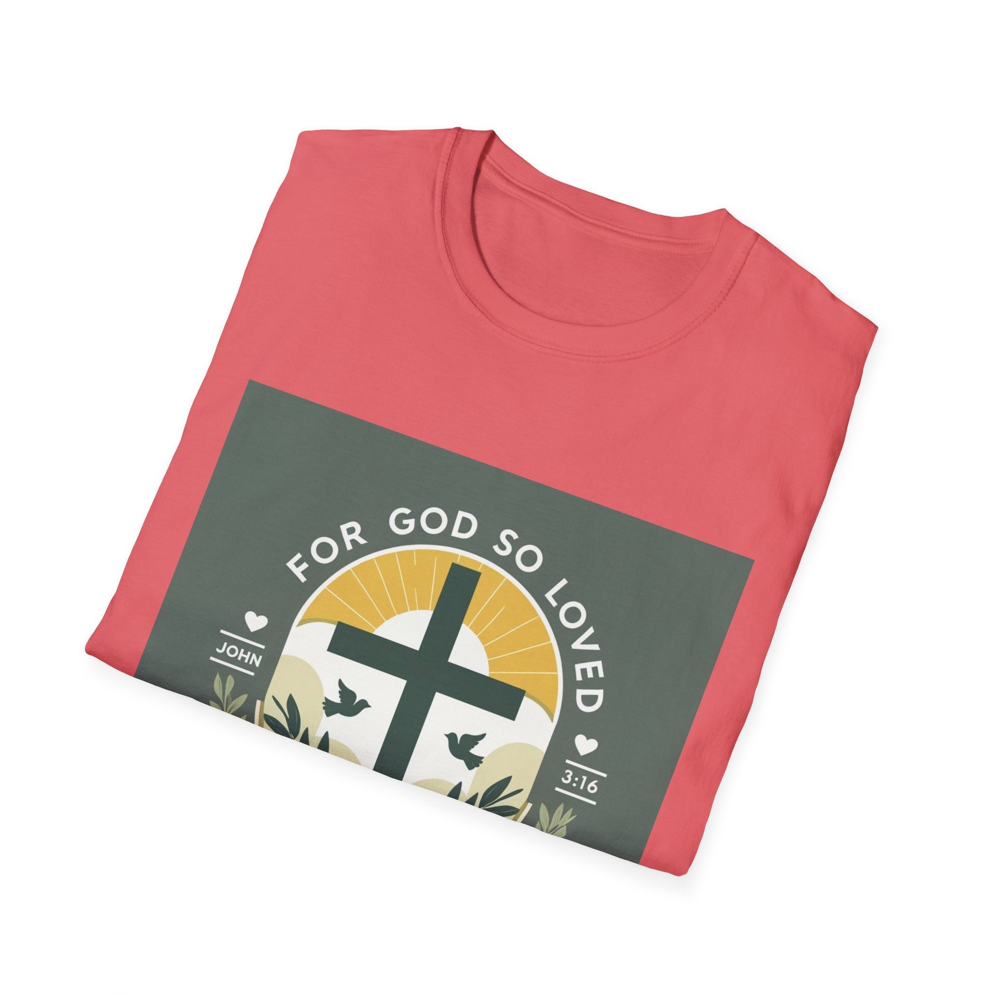 Faith-Inspired Unisex T-Shirt, Casual Wear, Religious Gift, Christian Apparel, Everyday Comfort, Spiritual Occasion