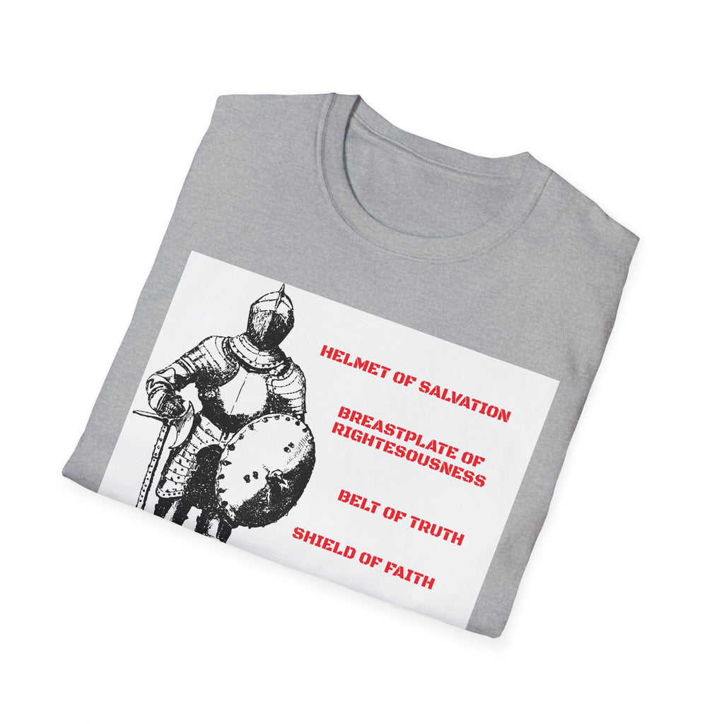 Christian Armor Unisex Softstyle T-Shirt, Inspirational Tee, Faith-Based Apparel, Perfect Gift for Believers, Church Events, Spiritual [...]