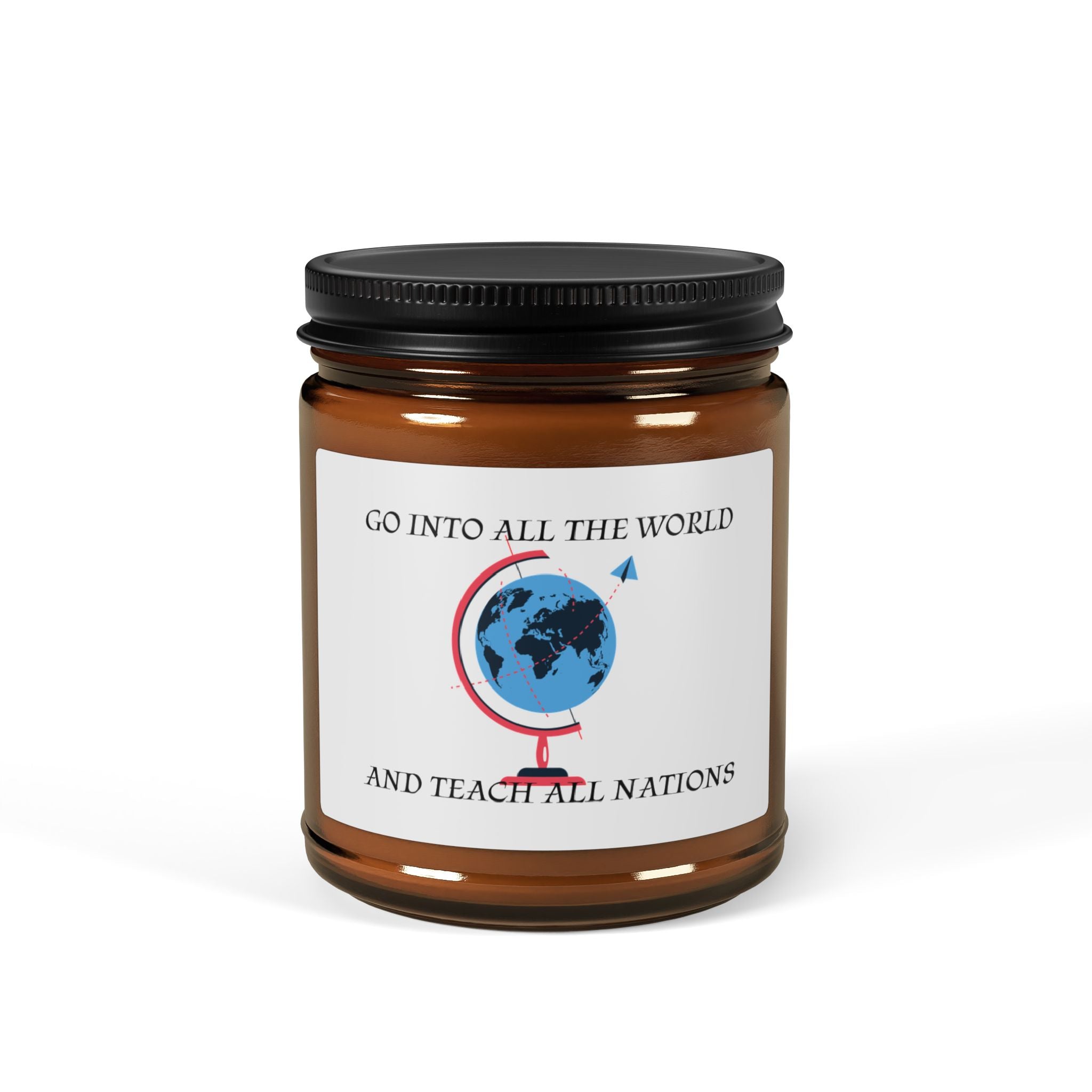 Inspire the World Scented Soy Candle, Eco-Friendly Home Decor, Gift for Teachers, Unique Graduation Gift, Aromatherapy Candle, [...]