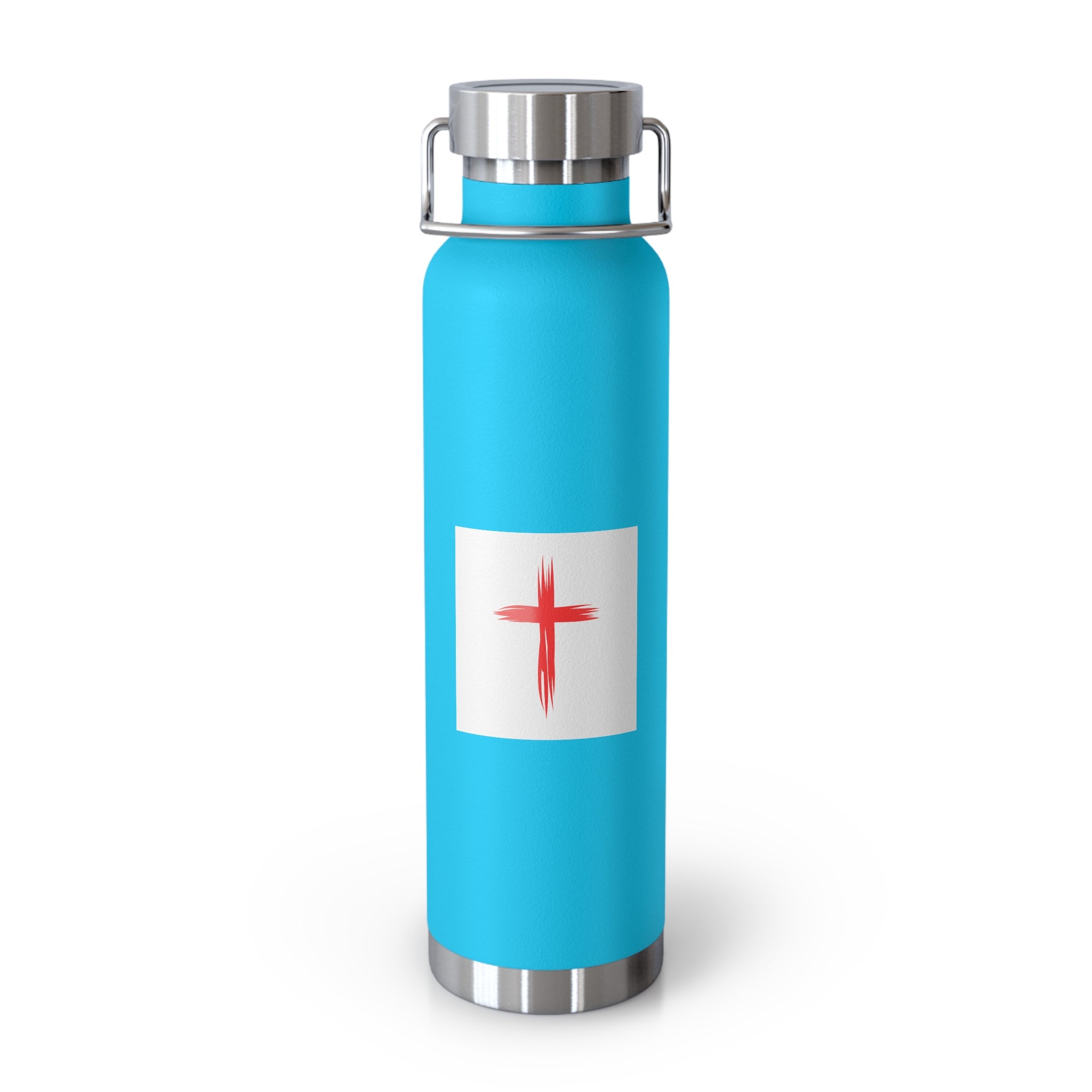 Faith-Inspired Vacuum Insulated Bottle, Christian Gift, Religious Water Bottle, Durable Travel Flask, Spiritual Hydration