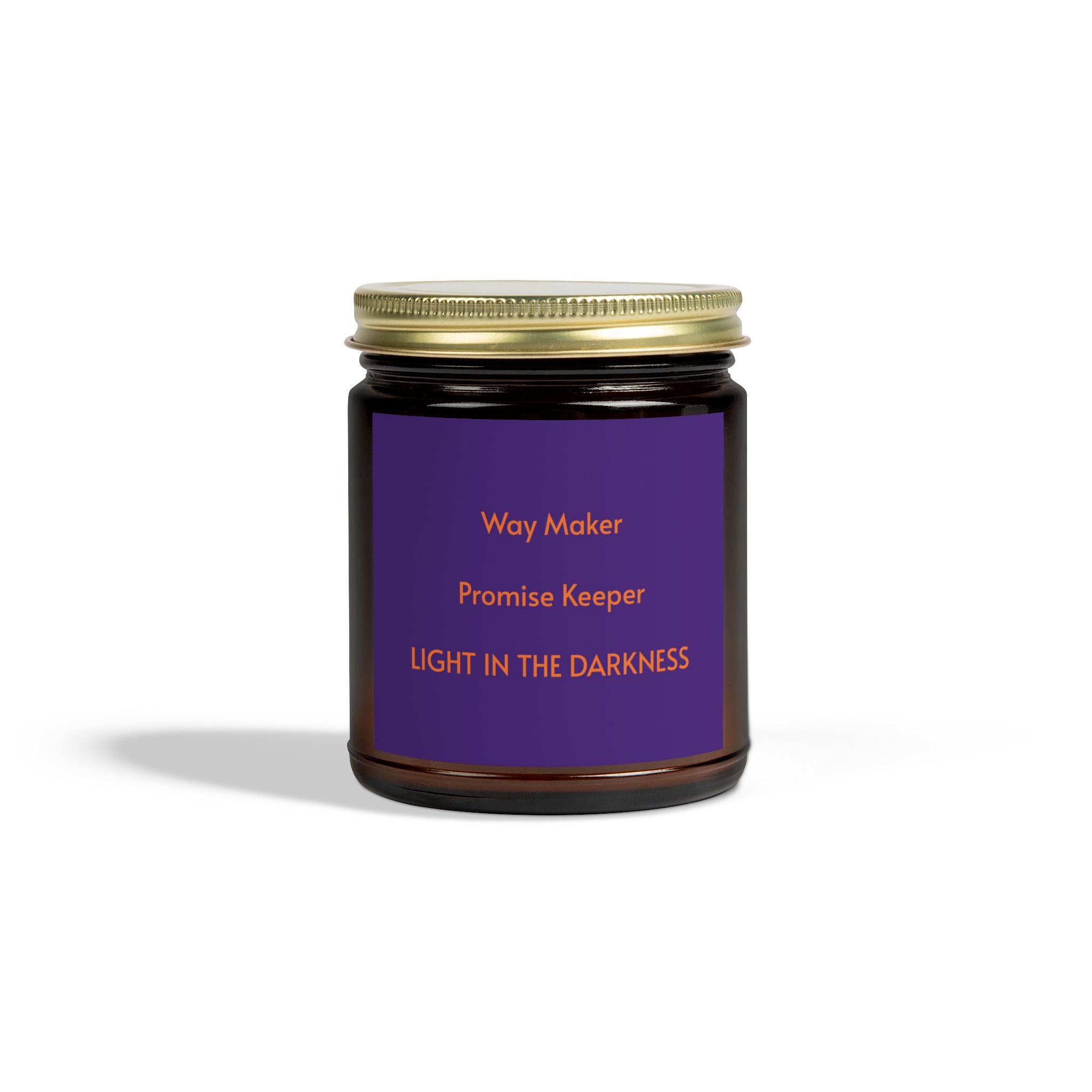 Scented Candle - Light in the Darkness - Aromatherapy for Home Decor, Relaxation, Gift, Faith Inspired