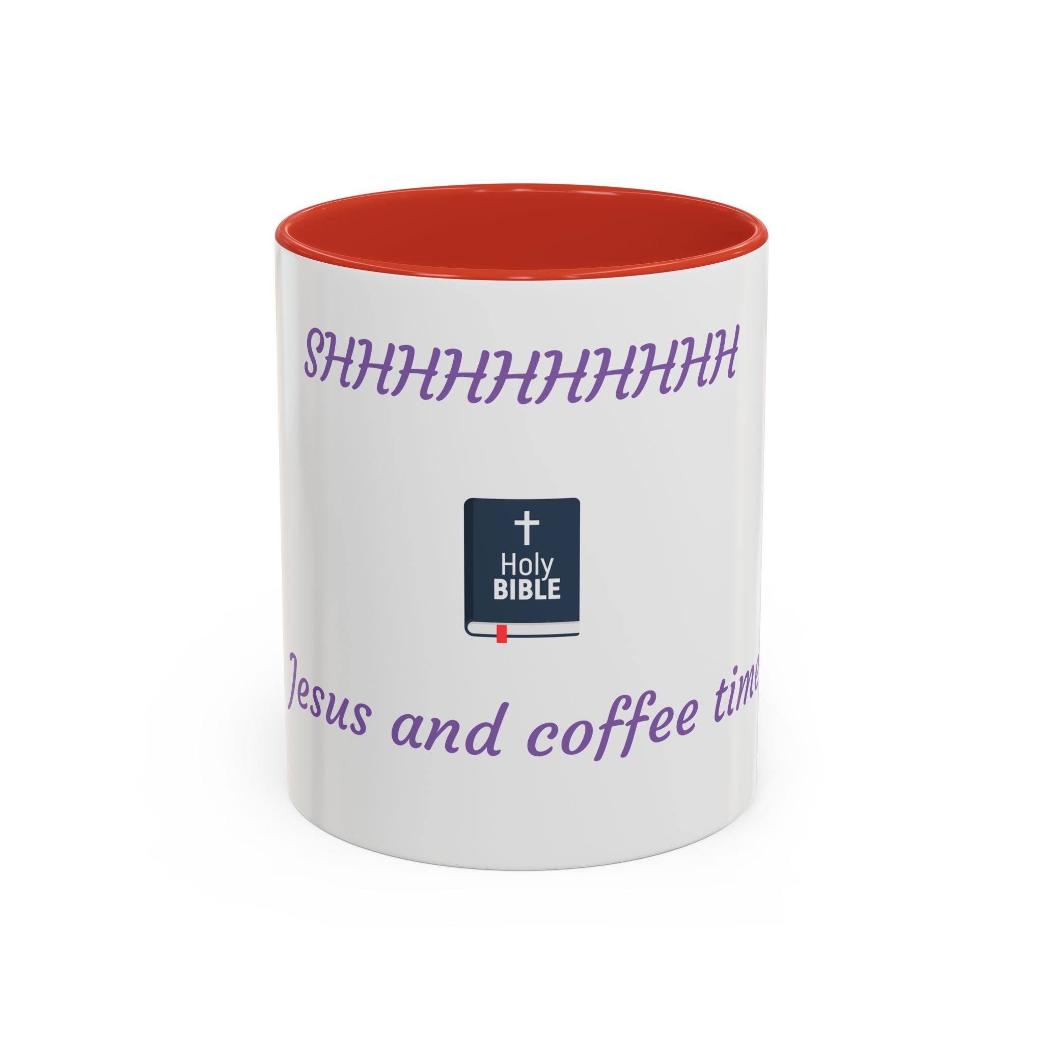 Coffee Time Bible Mug, Inspirational Gift for Coffee Lovers, Faith-Based Mug, Religious Drinkware, Christian Coffee Cup