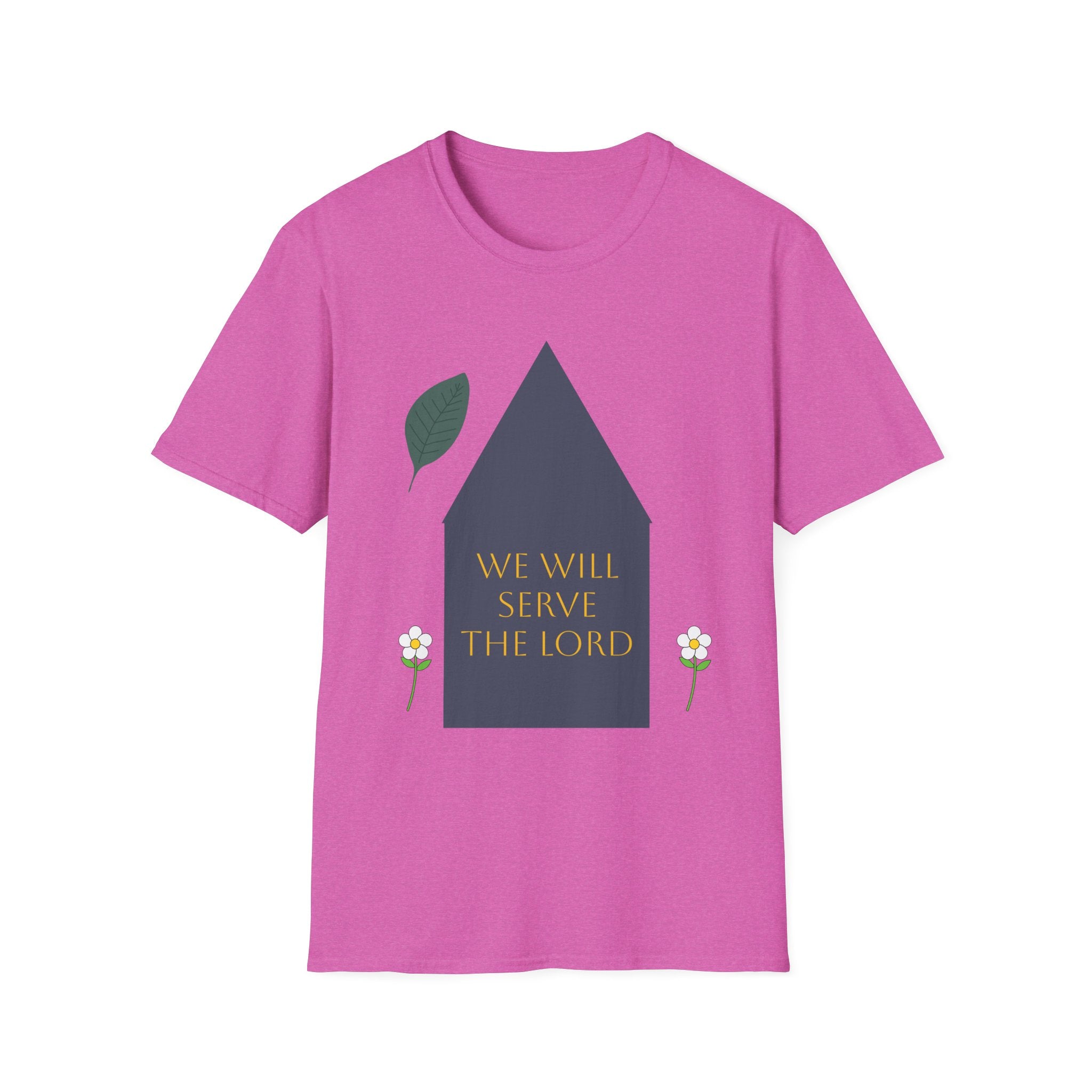 Faith-Inspired Unisex Softstyle T-Shirt | Serve the Lord Graphic Tee, Casual Faith Fashion, Church Gathering Top, Inspirational Gift, [...]