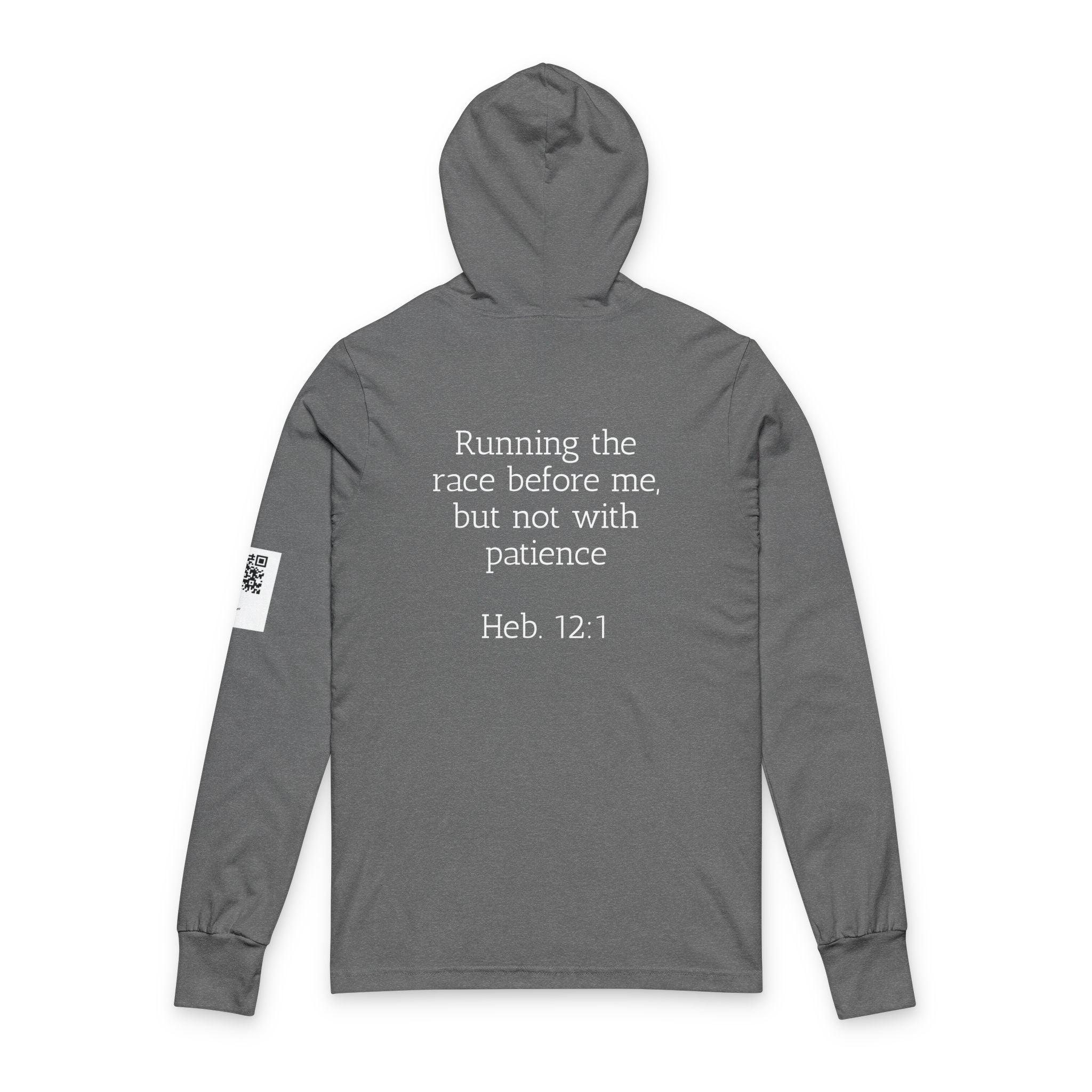 Motivational Unisex Hoodie Tee, Fitness Apparel, Running Hoodie, Inspirational Shirt, Gift for Athletes, Sportswear