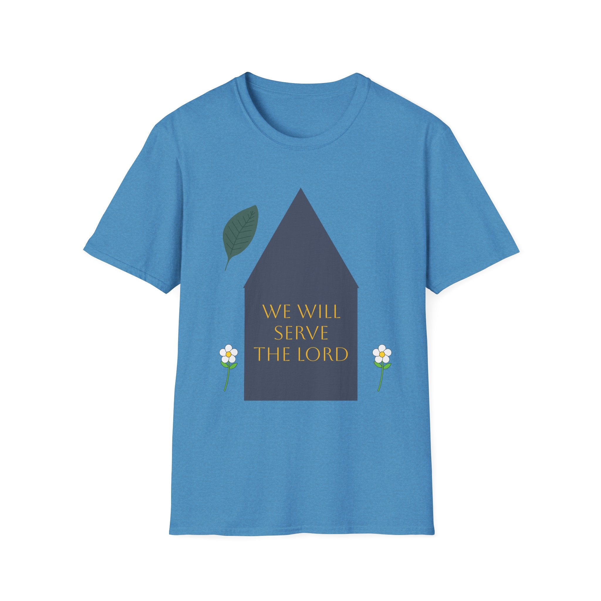 Faith-Inspired Unisex Softstyle T-Shirt | Serve the Lord Graphic Tee, Casual Faith Fashion, Church Gathering Top, Inspirational Gift, [...]