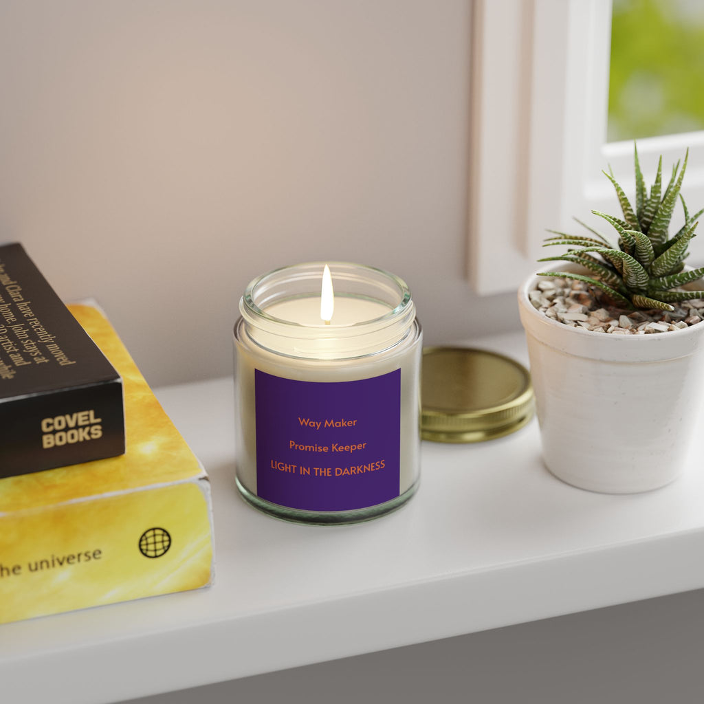Scented Candle - Light in the Darkness - Aromatherapy for Home Decor, Relaxation, Gift, Faith Inspired
