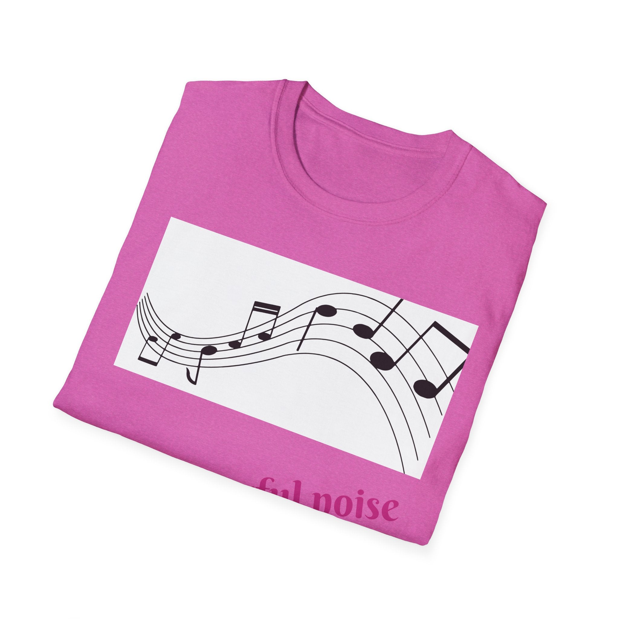 Joyful Noise T-Shirt | Unisex Softstyle Tee, Church Apparel, Christian Gift, Music Lover Shirt, Faith-Based Casual Wear
