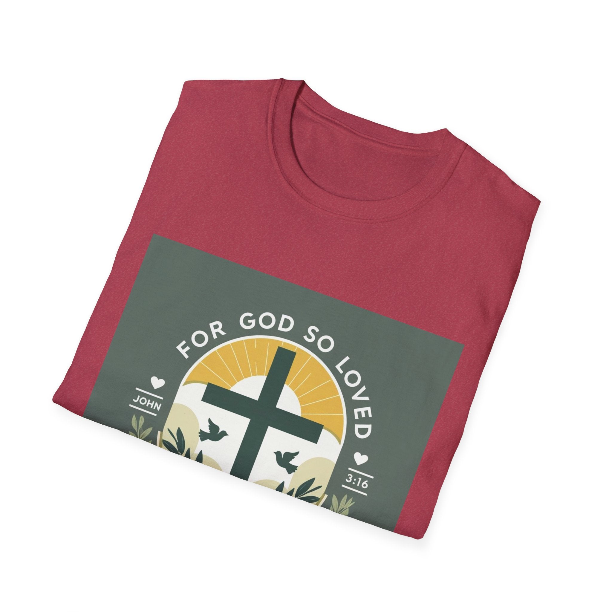 Faith-Inspired Unisex T-Shirt, Casual Wear, Religious Gift, Christian Apparel, Everyday Comfort, Spiritual Occasion
