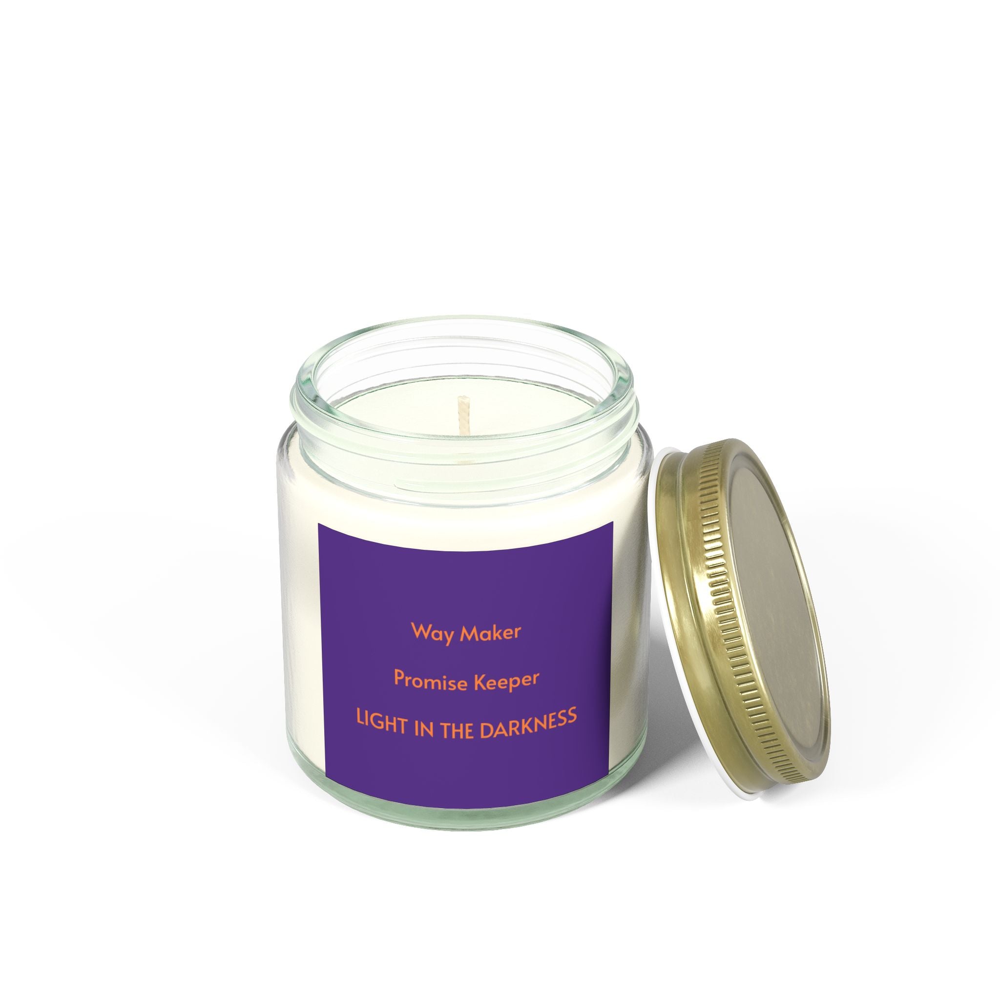 Scented Candle - Light in the Darkness - Aromatherapy for Home Decor, Relaxation, Gift, Faith Inspired