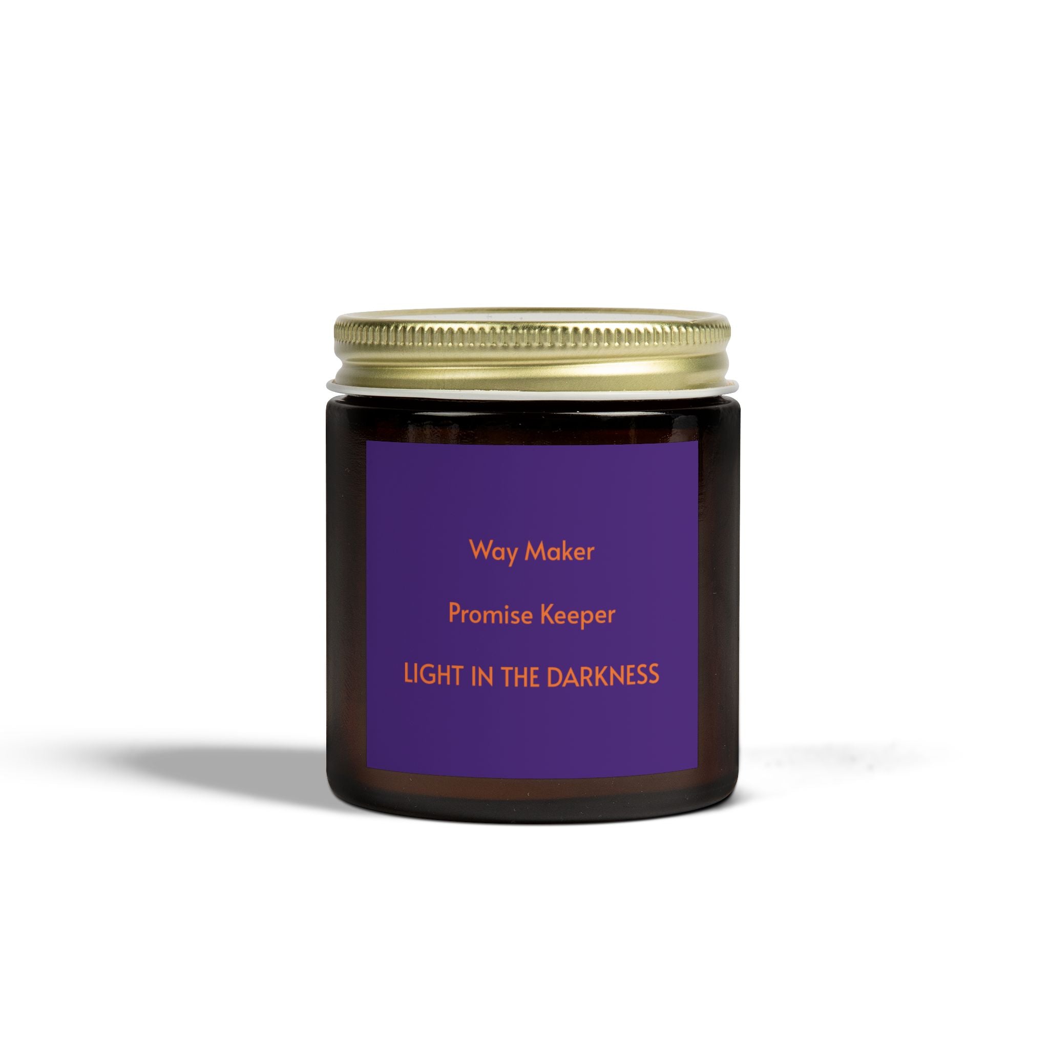 Scented Candle - Light in the Darkness - Aromatherapy for Home Decor, Relaxation, Gift, Faith Inspired