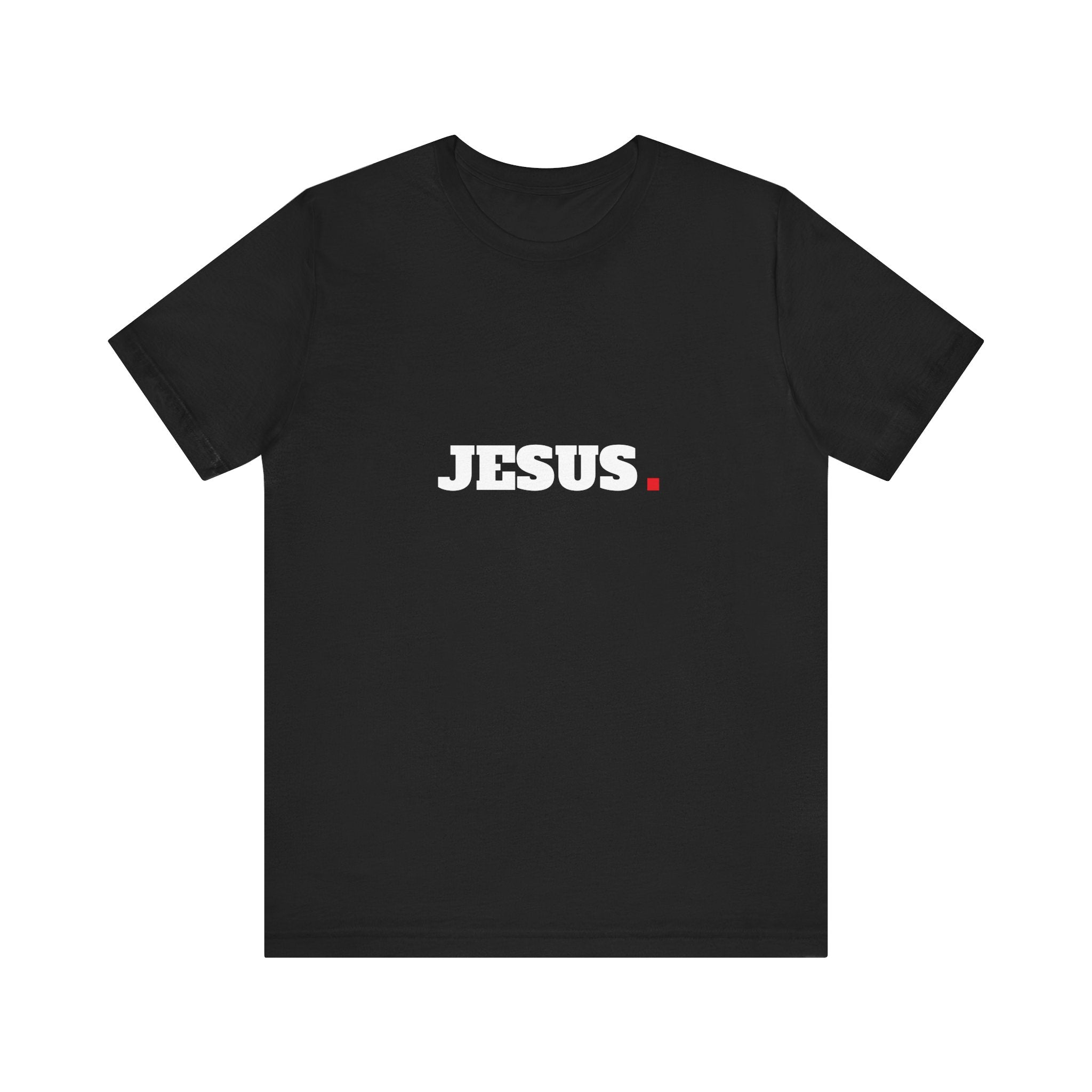 Jesus Inspired Unisex Jersey Tee, Faith T-Shirt, Casual Wear, Christian Apparel, Gift for Believers, Trendy Graphic Tee