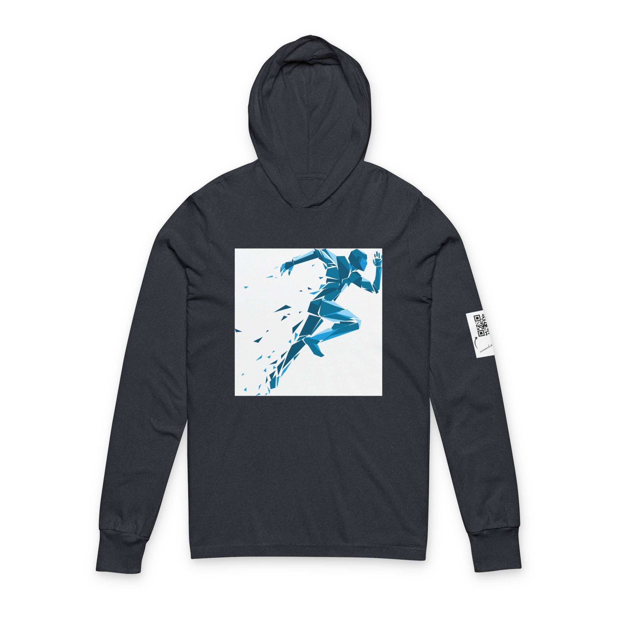 Motivational Unisex Hoodie Tee, Fitness Apparel, Running Hoodie, Inspirational Shirt, Gift for Athletes, Sportswear