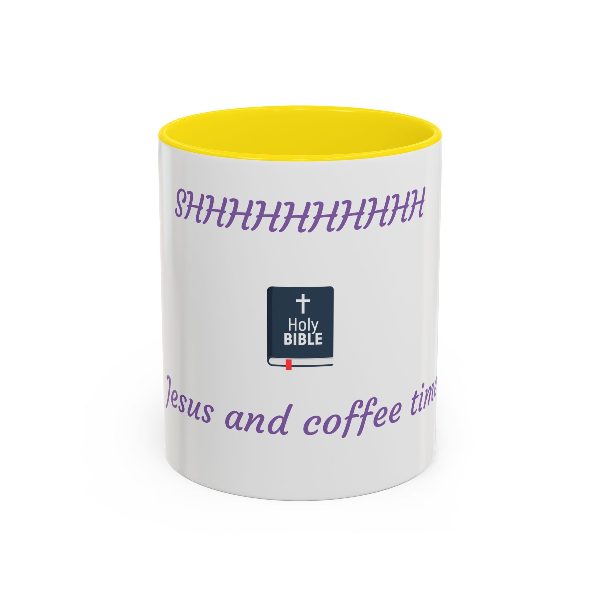 Coffee Time Bible Mug, Inspirational Gift for Coffee Lovers, Faith-Based Mug, Religious Drinkware, Christian Coffee Cup