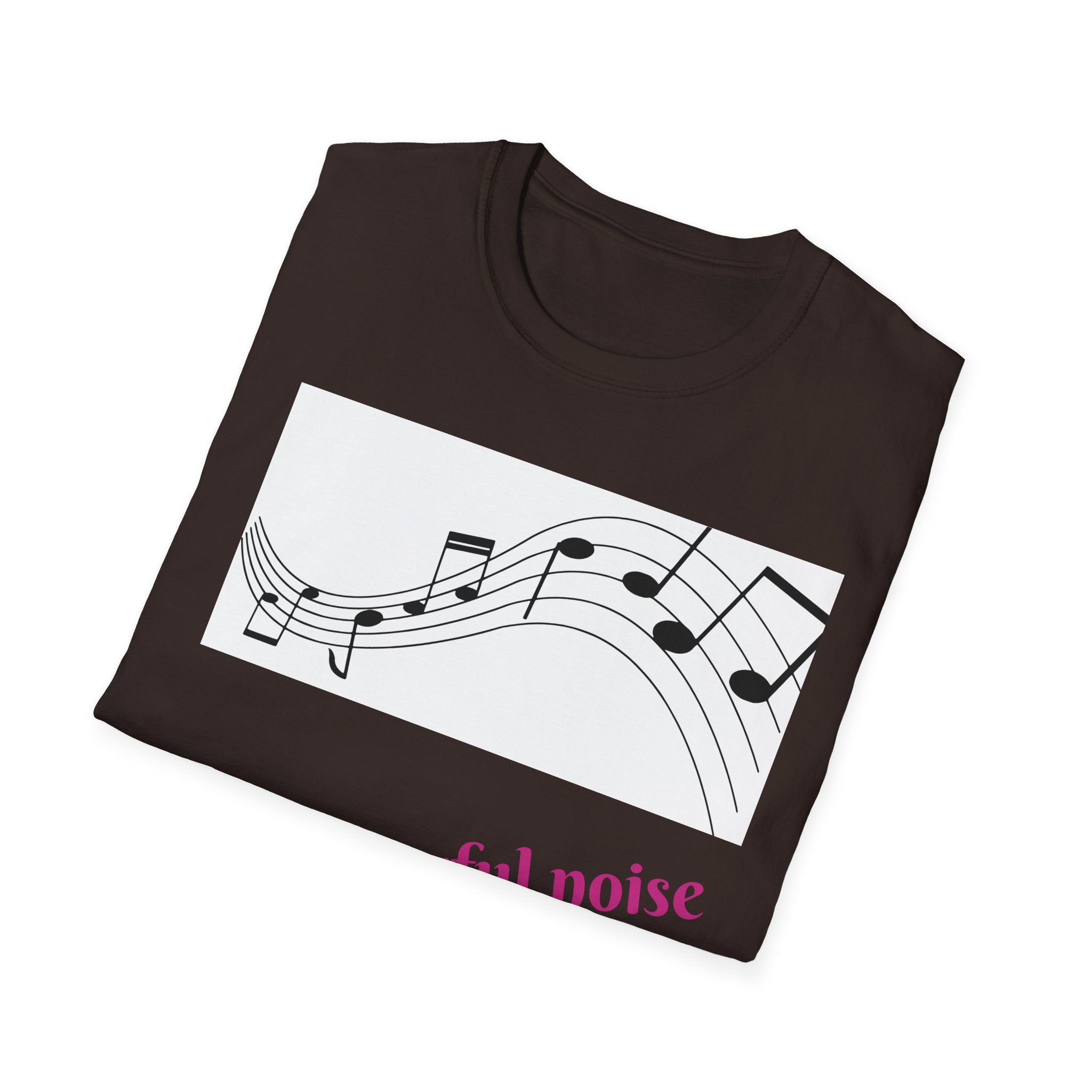 Joyful Noise T-Shirt | Unisex Softstyle Tee, Church Apparel, Christian Gift, Music Lover Shirt, Faith-Based Casual Wear