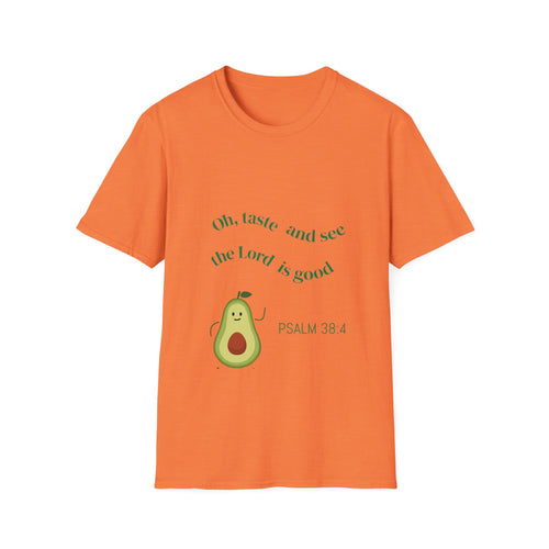 Avocado Faith T-Shirt - Softstyle Unisex Tee, Inspirational Shirt, Christian Gift, Cute Avocado Design, Bible Verse Apparel