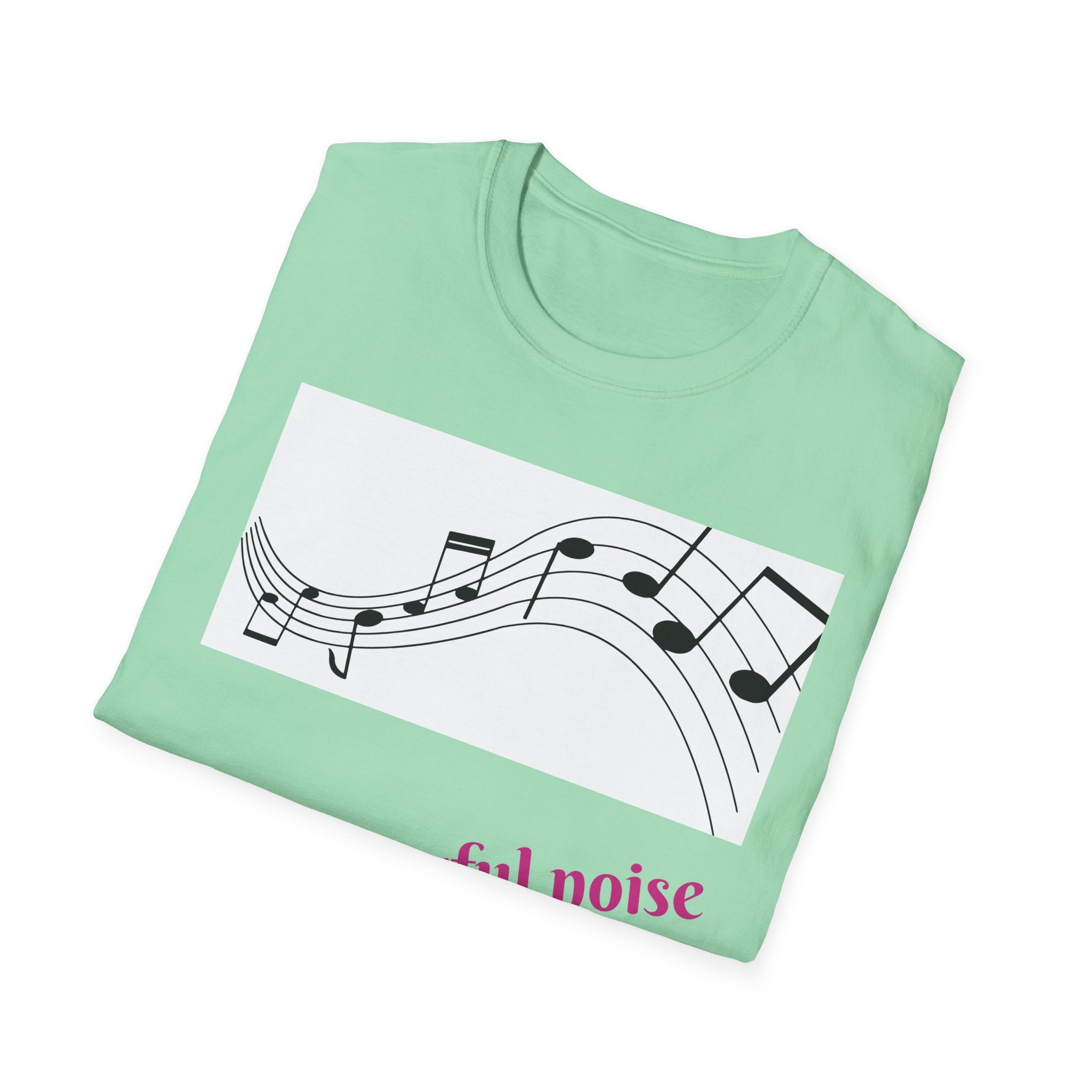 Joyful Noise T-Shirt | Unisex Softstyle Tee, Church Apparel, Christian Gift, Music Lover Shirt, Faith-Based Casual Wear