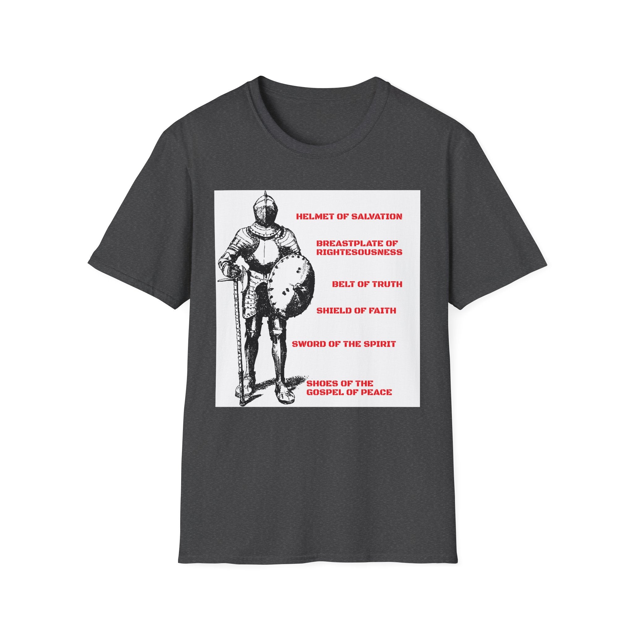 Christian Armor Unisex Softstyle T-Shirt, Inspirational Tee, Faith-Based Apparel, Perfect Gift for Believers, Church Events, Spiritual [...]